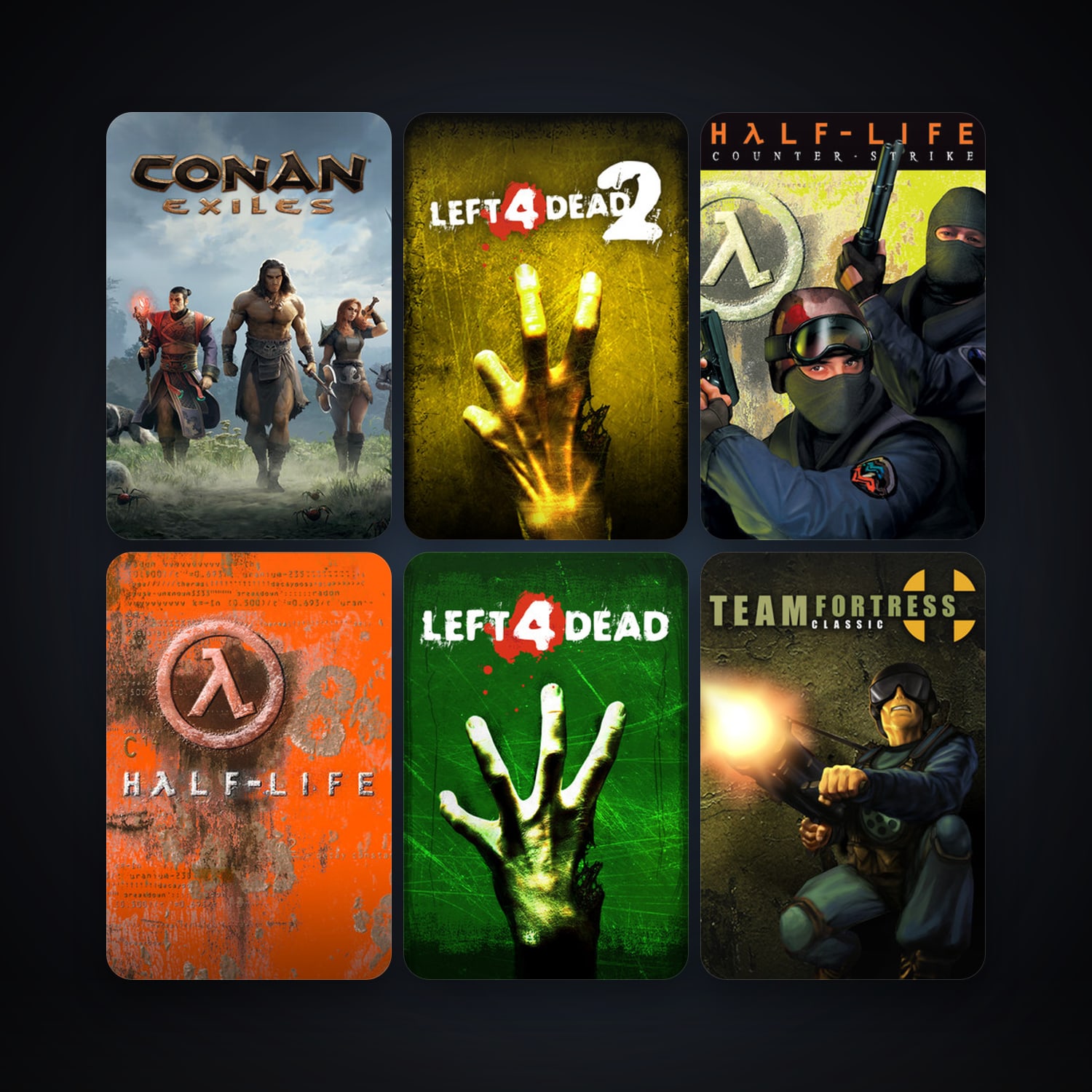 Counter-Strike + Team Fortress Classic, 29 games, clean — HabibiAccounts