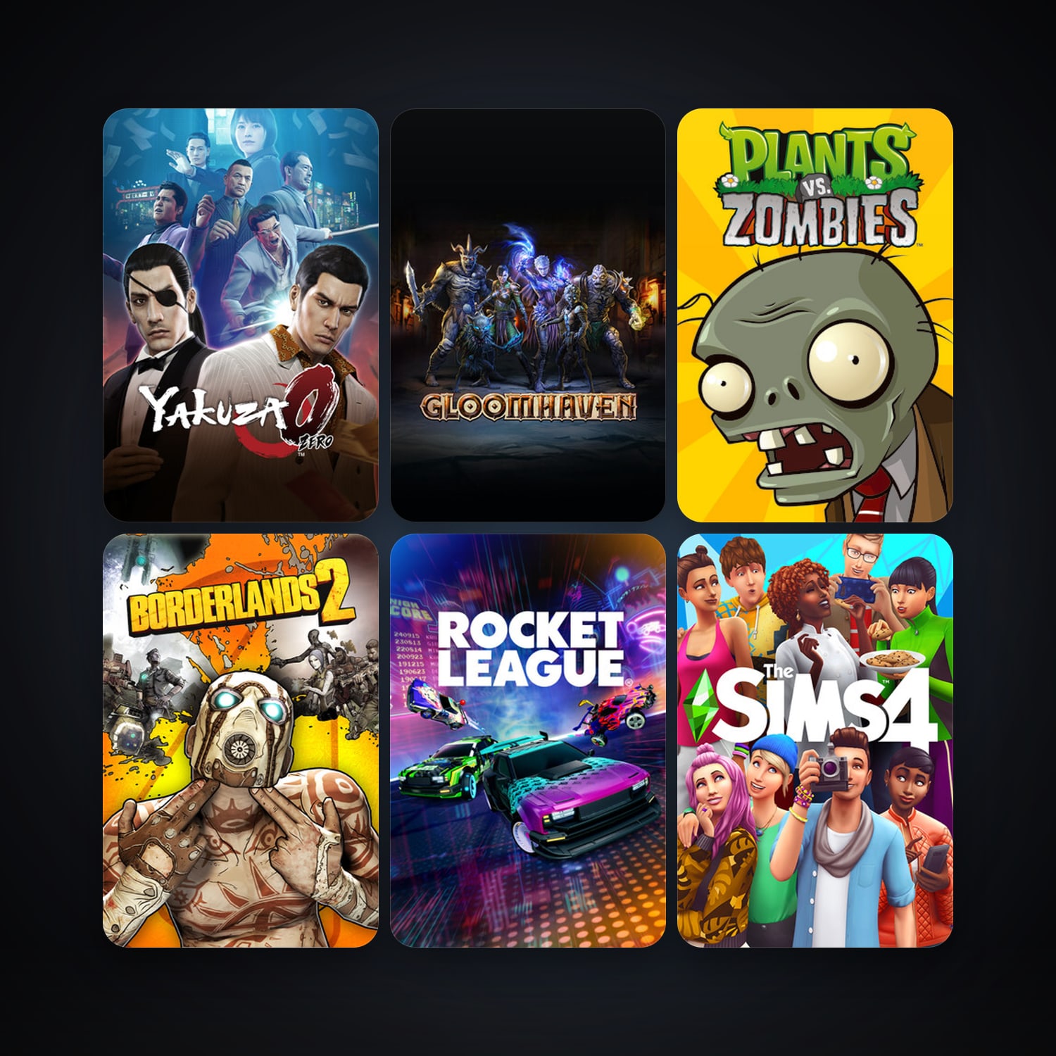 Plants vs. Zombies GOTY Edition + Borderlands 2, 22 games, Steam 19, clean — HabibiAccounts