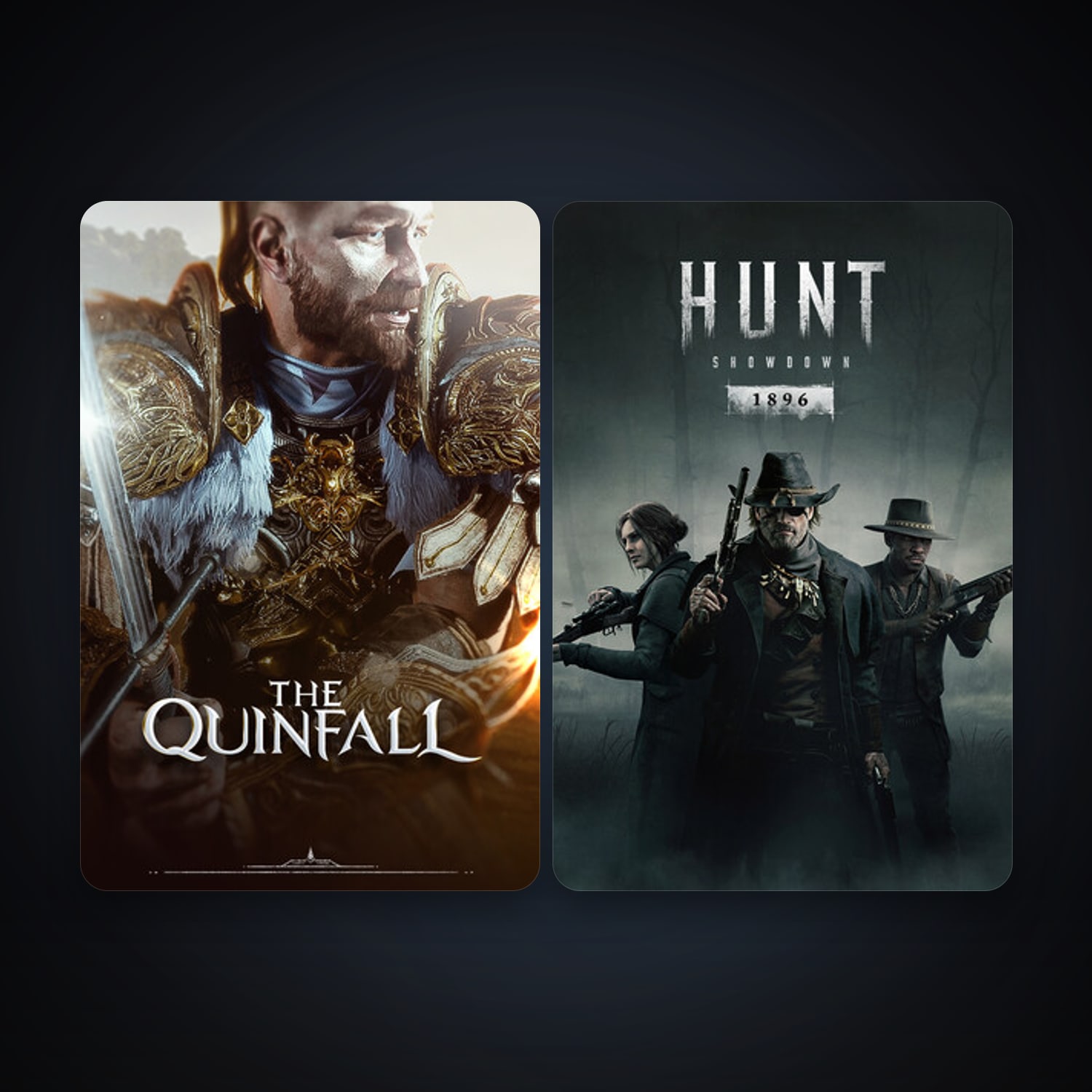 Hunt: Showdown + The Quinfall, 3 games, clean — HabibiAccounts