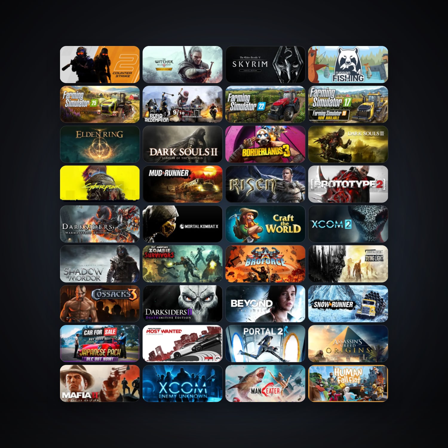 Steam 193 games, Steam 15, clean — HabibiAccounts