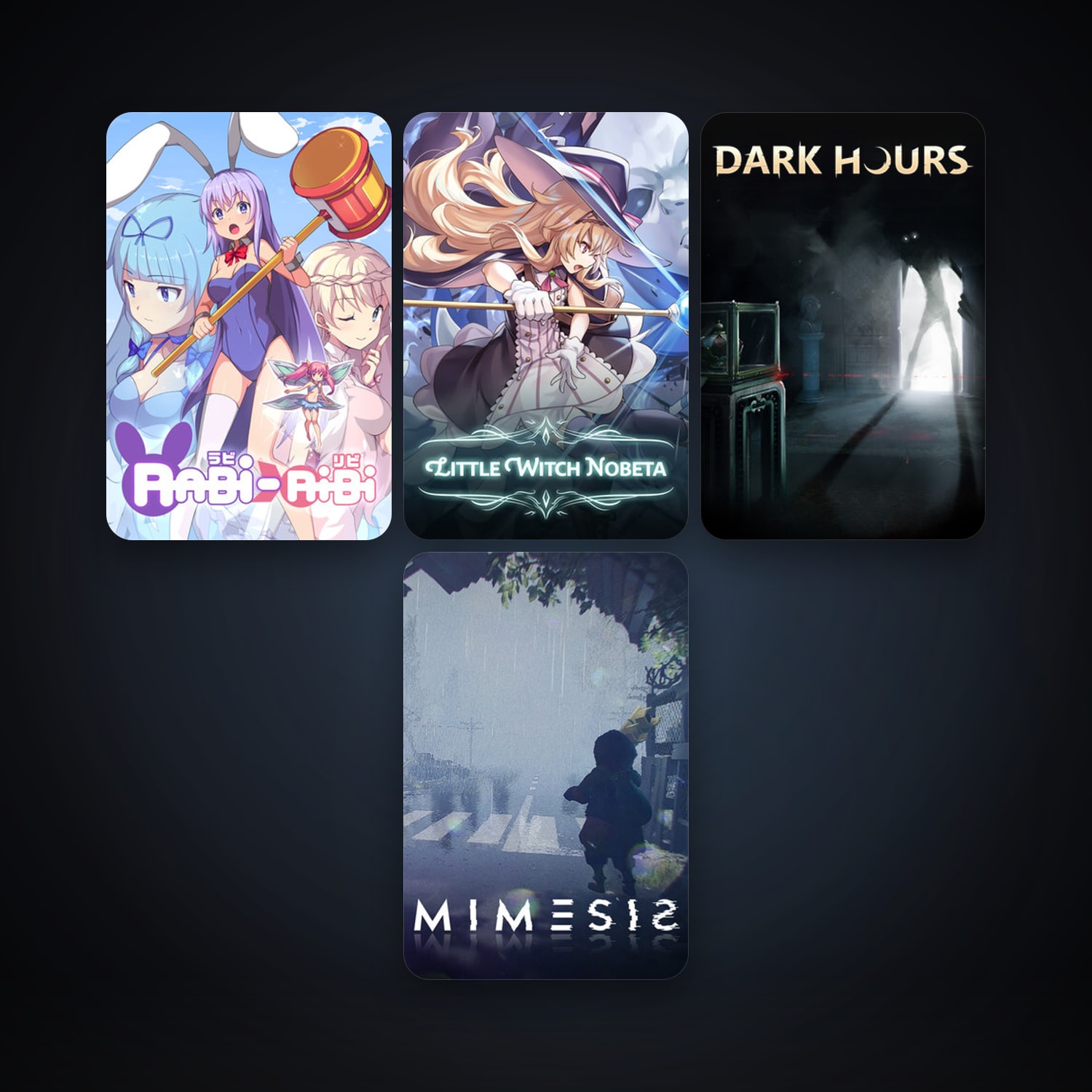 Rabi-Ribi + Little Witch Nobeta, 22 games, clean — HabibiAccounts
