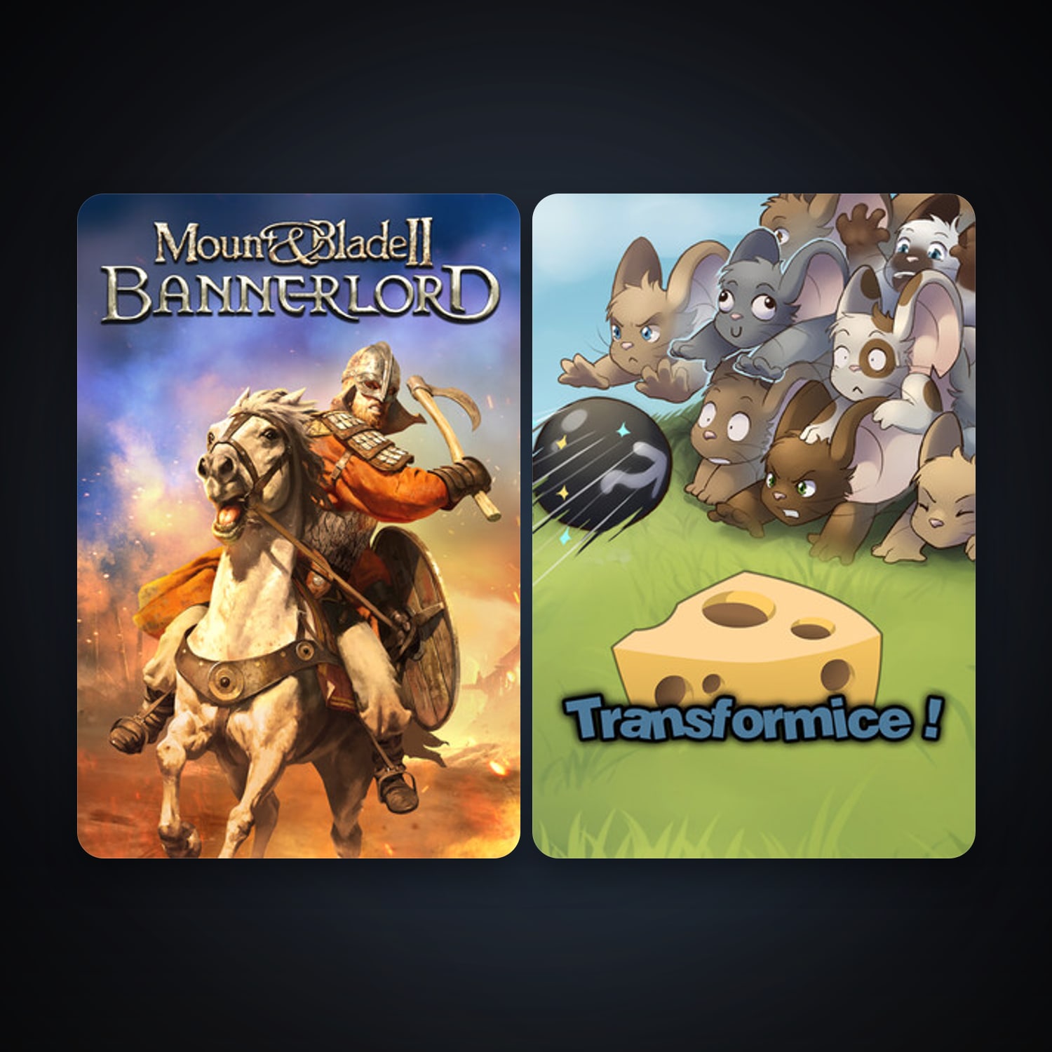 Mount & Blade II: Bannerlord + Transformice, 2 games, clean — HabibiAccounts