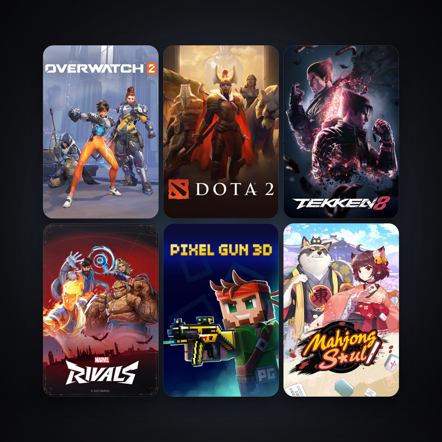 Dota 2 + MY HERO ULTRA RUMBLE, 7 games, clean — HabibiAccounts