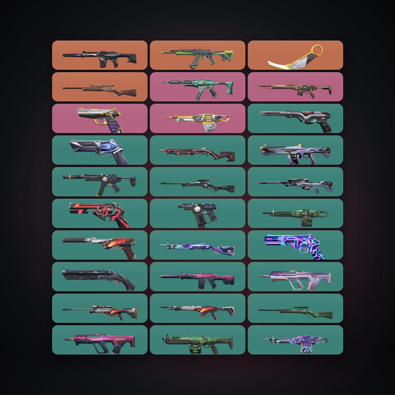 EU Silver 2 locker — 1 knives, 38 skins, lvl 105 — HabibiAccounts