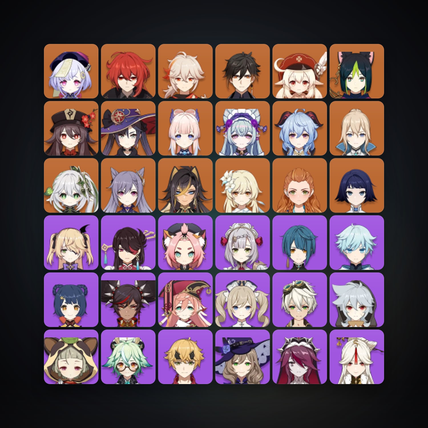 Genshin Impact | AR 57 | 51 Chars | 15× 5★ — HabibiAccounts