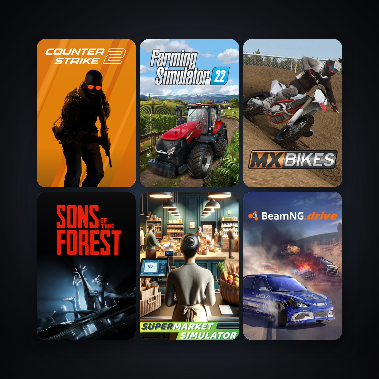 CS2 Prime + Assetto Corsa, 21 games, clean — HabibiAccounts