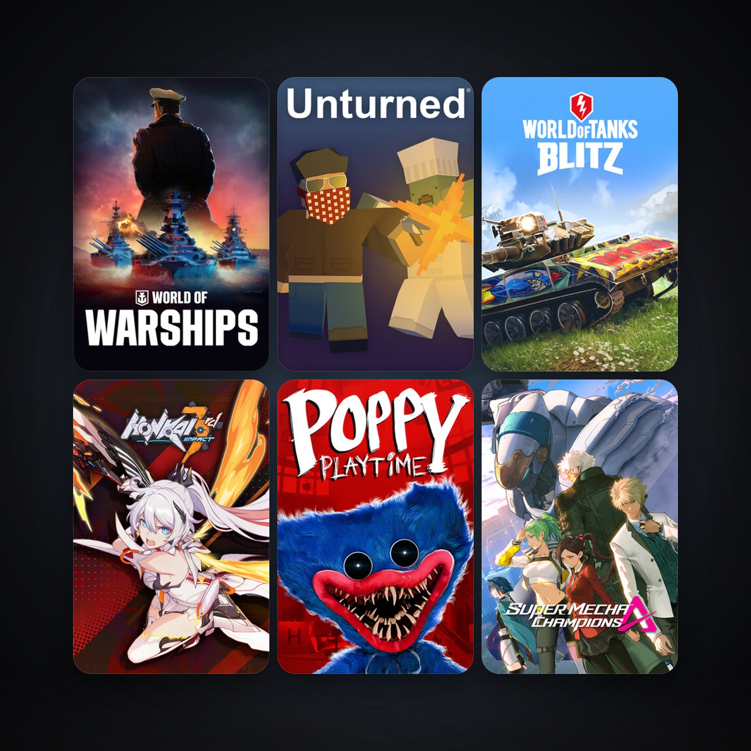 Unturned + World of Tanks Blitz, 23 games, clean — HabibiAccounts