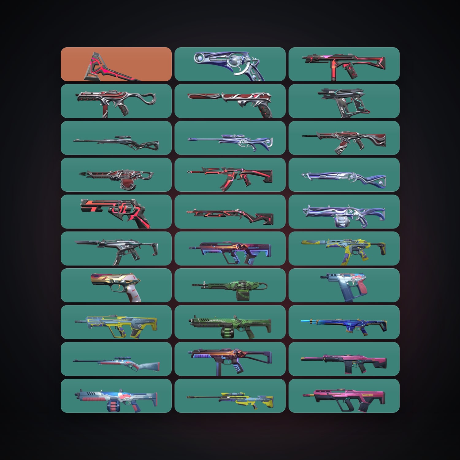 EU Silver 2 locker — 1 knives, 47 skins, lvl 84 — HabibiAccounts