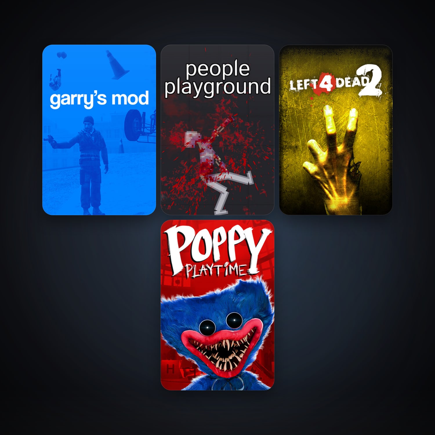 Left 4 Dead + Left 4 Dead 2, 10 games, clean — HabibiAccounts