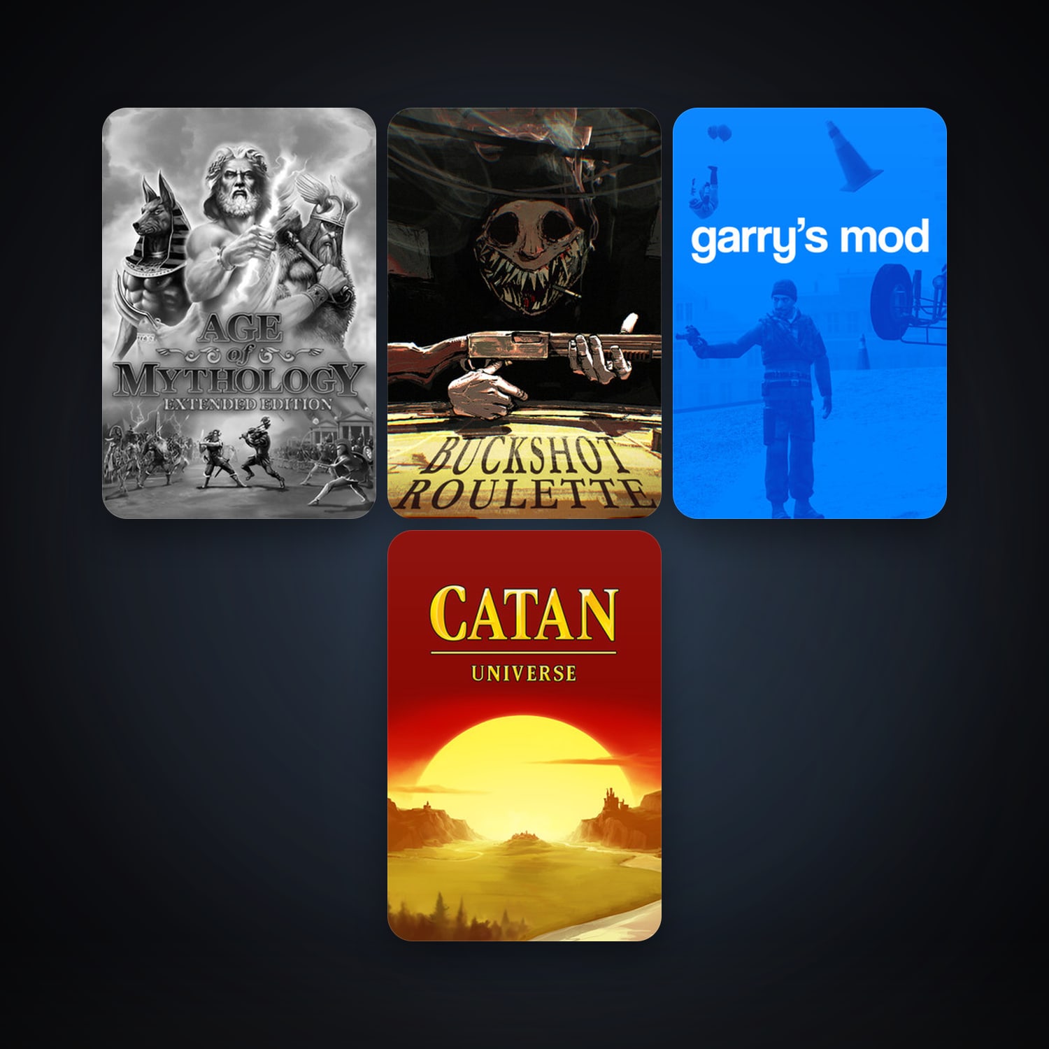 Garry's Mod + Age of Mythology: Extended Edition, 7 games, clean — HabibiAccounts