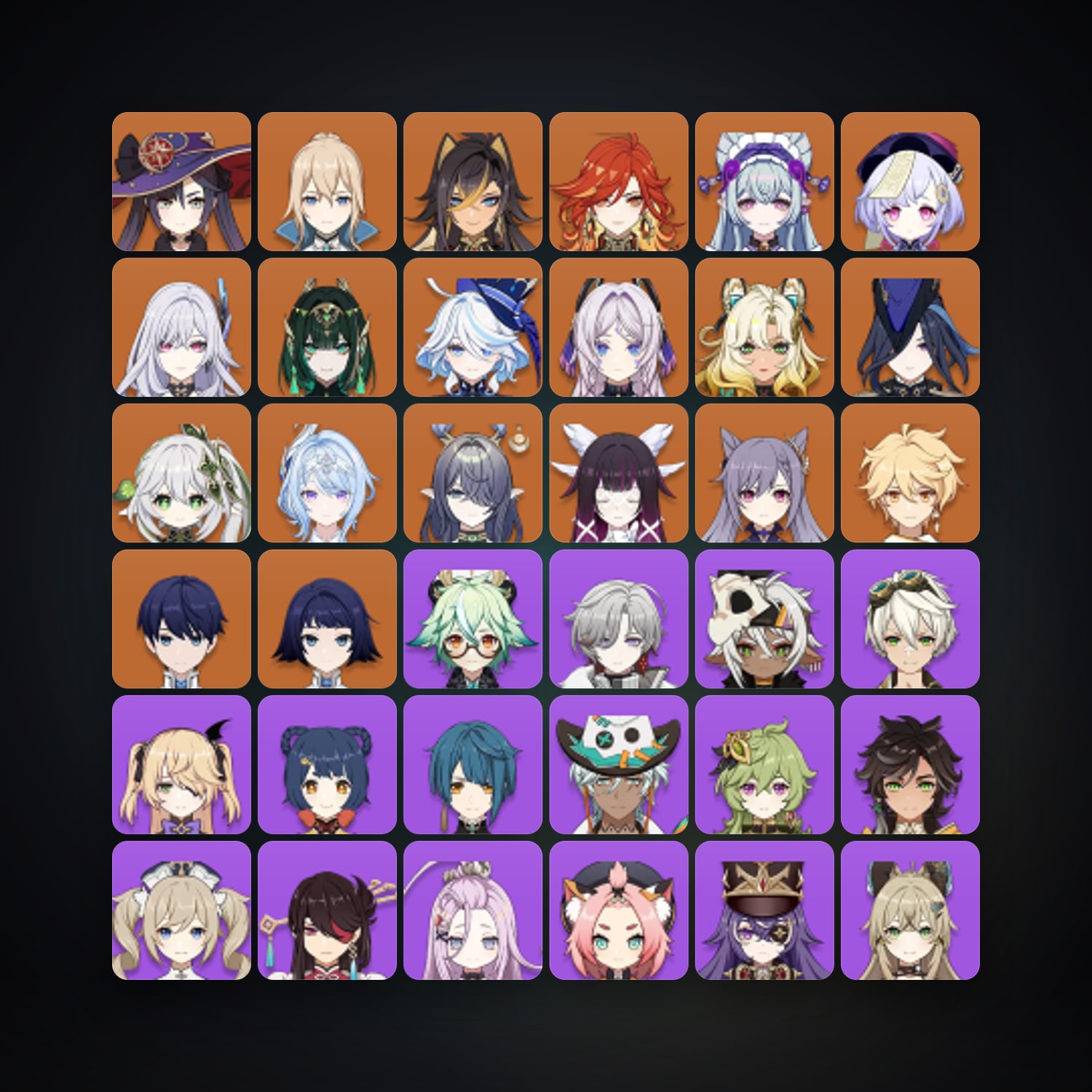 Genshin Impact | AR 59 | 64 Chars | 17× 5★ — Genshin / miHoYo Account · 262710133 — HabibiAccounts