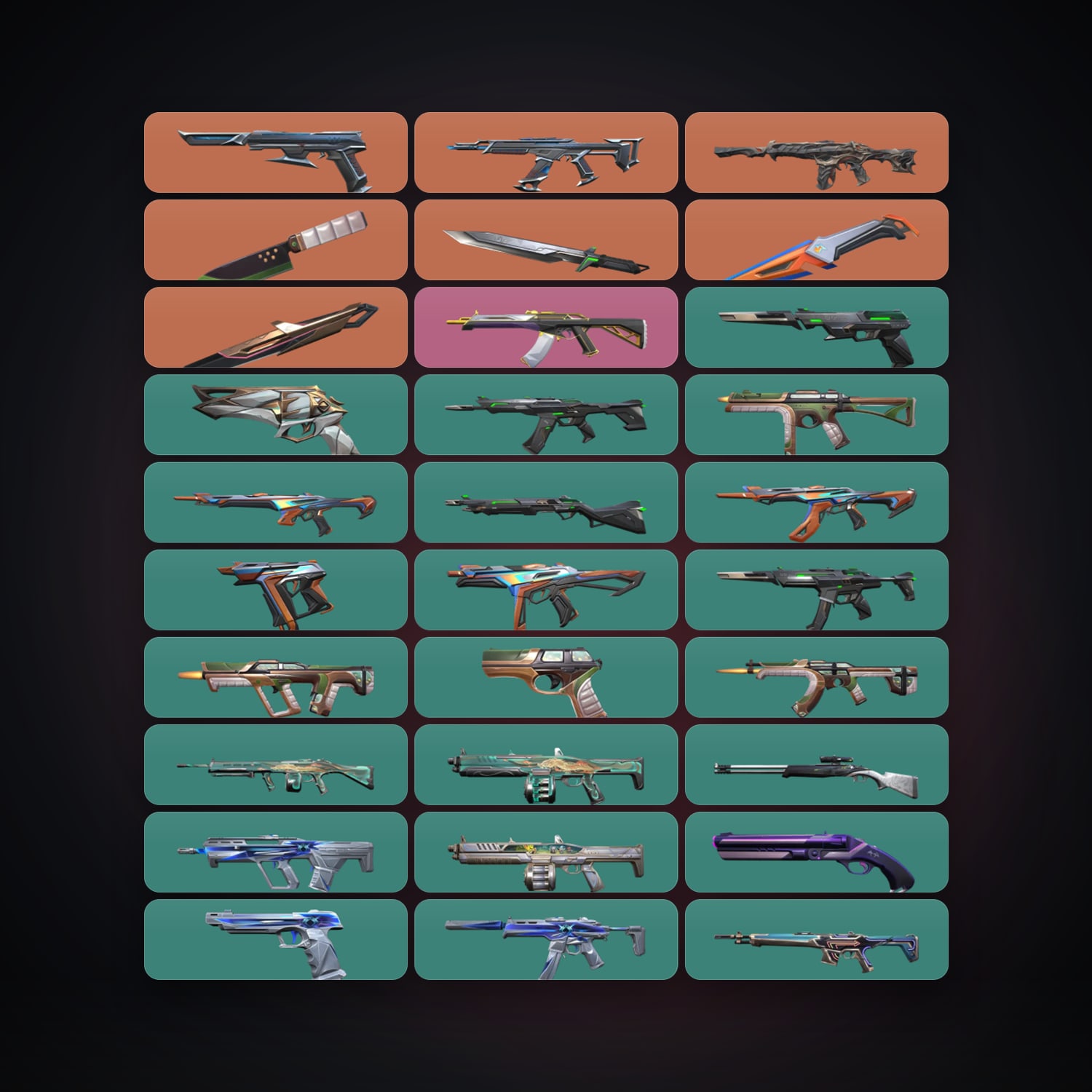 EU Silver 1 locker — 4 knives, 44 skins, lvl 93 — HabibiAccounts