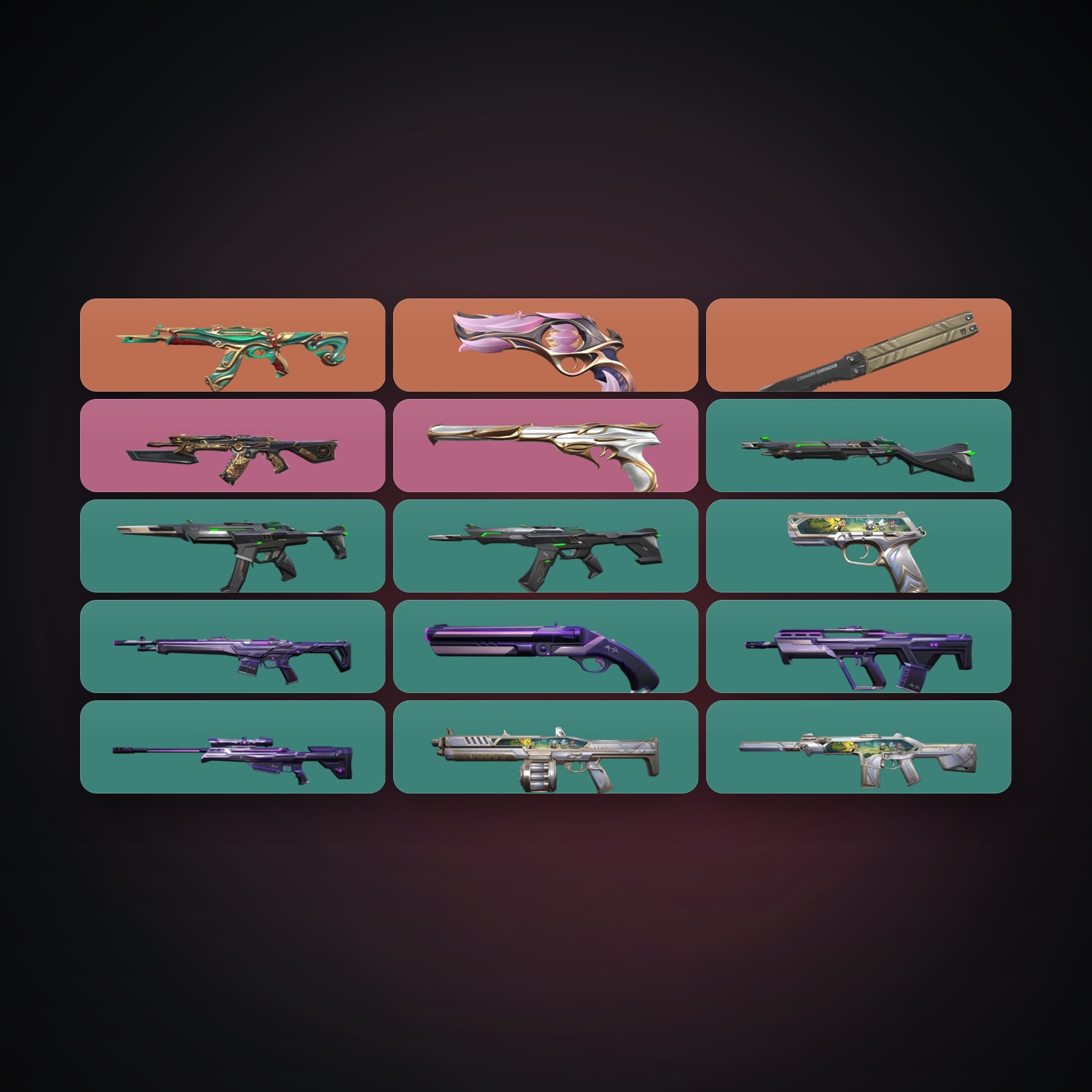 EU Bronze 1 locker — 1 knives, 15 skins, lvl 39 — HabibiAccounts