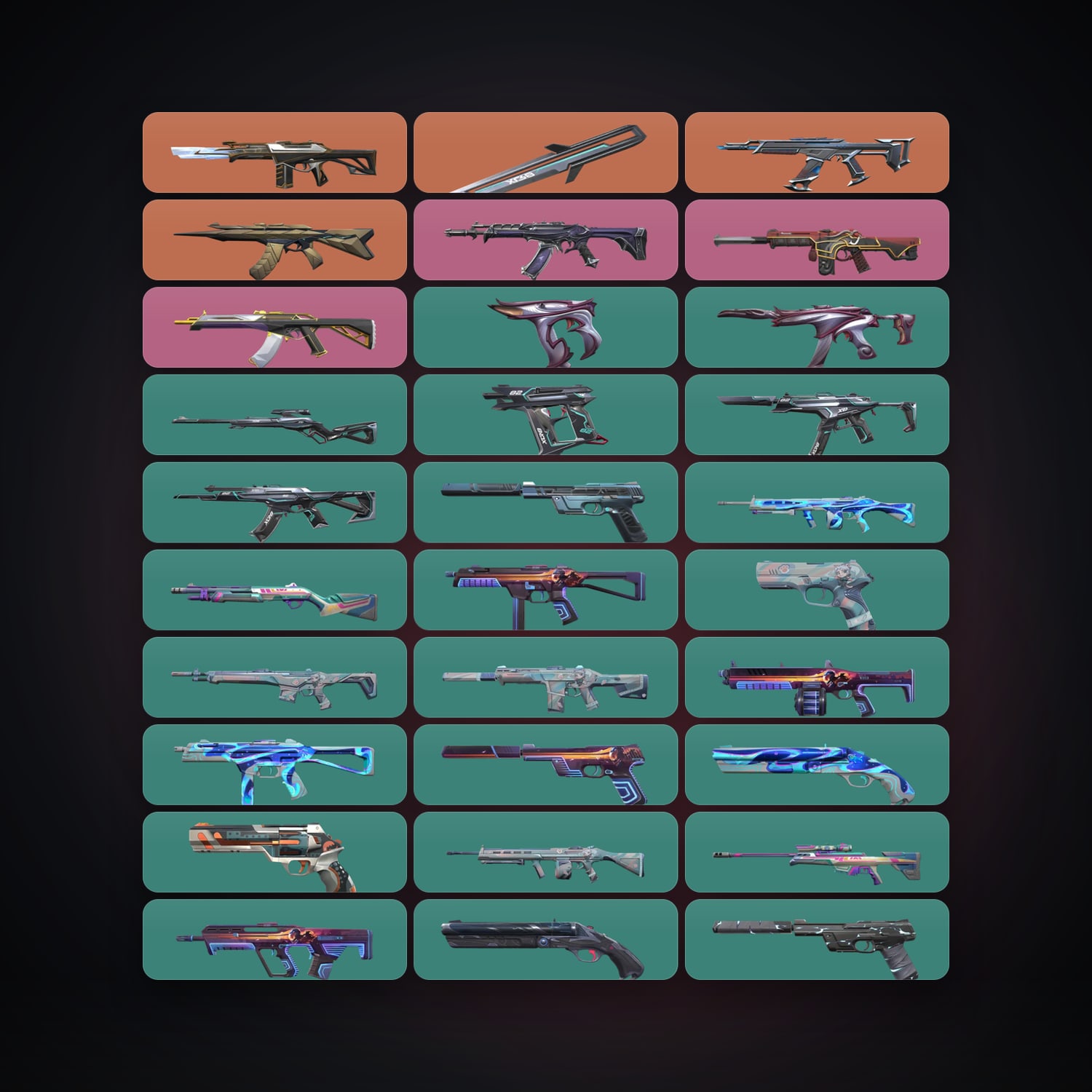 EU Bronze 1 locker — 1 knives, 30 skins, lvl 121 — HabibiAccounts