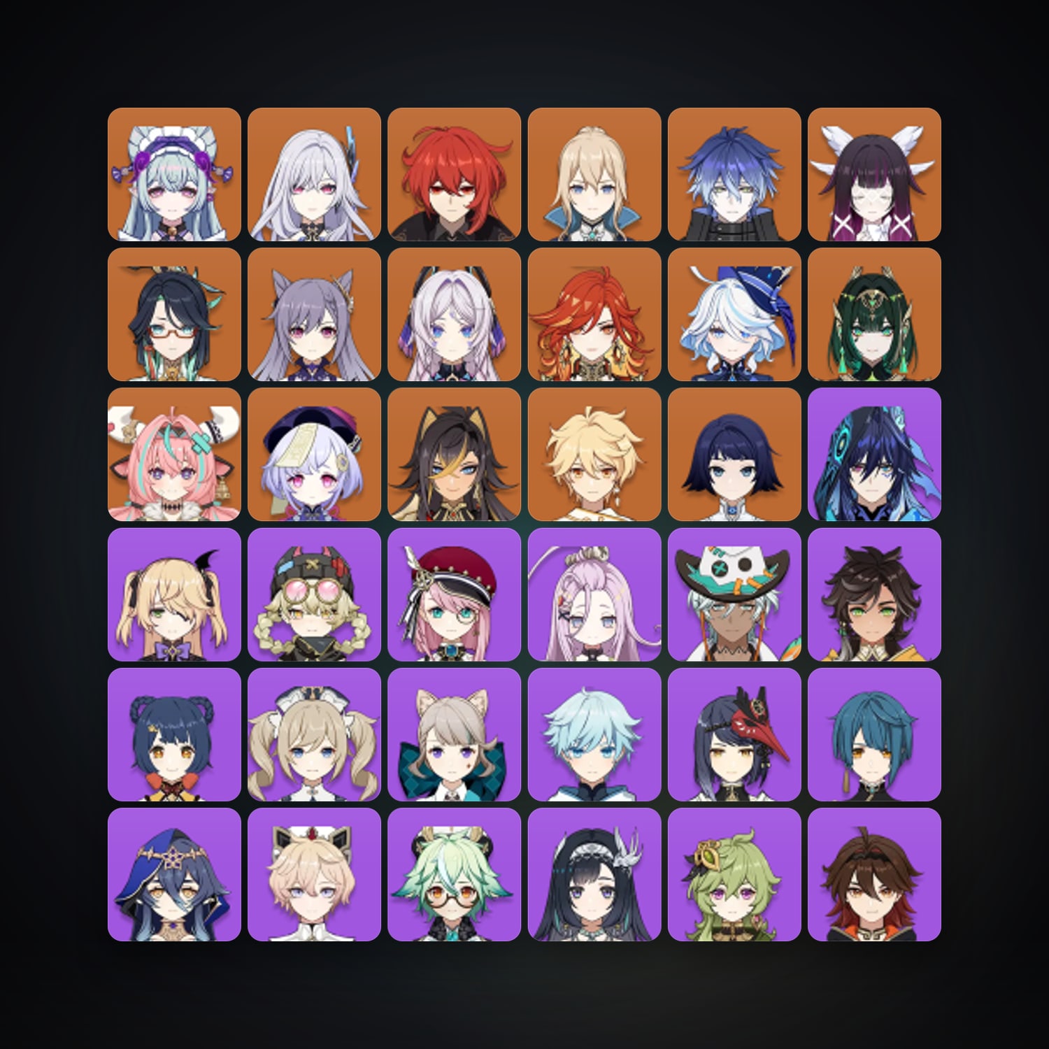 Genshin Impact | AR 57 | 58 Chars | 15× 5★ — Genshin / miHoYo Account — HabibiAccounts