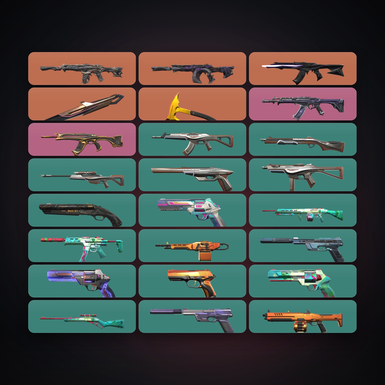 EU Gold 1 locker — 2 knives, 24 skins, lvl 104 — HabibiAccounts