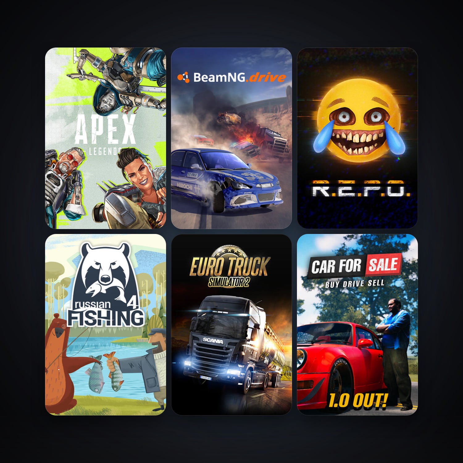 Free CS2 (No Prime) + Euro Truck Simulator 2, 15 games, clean — HabibiAccounts