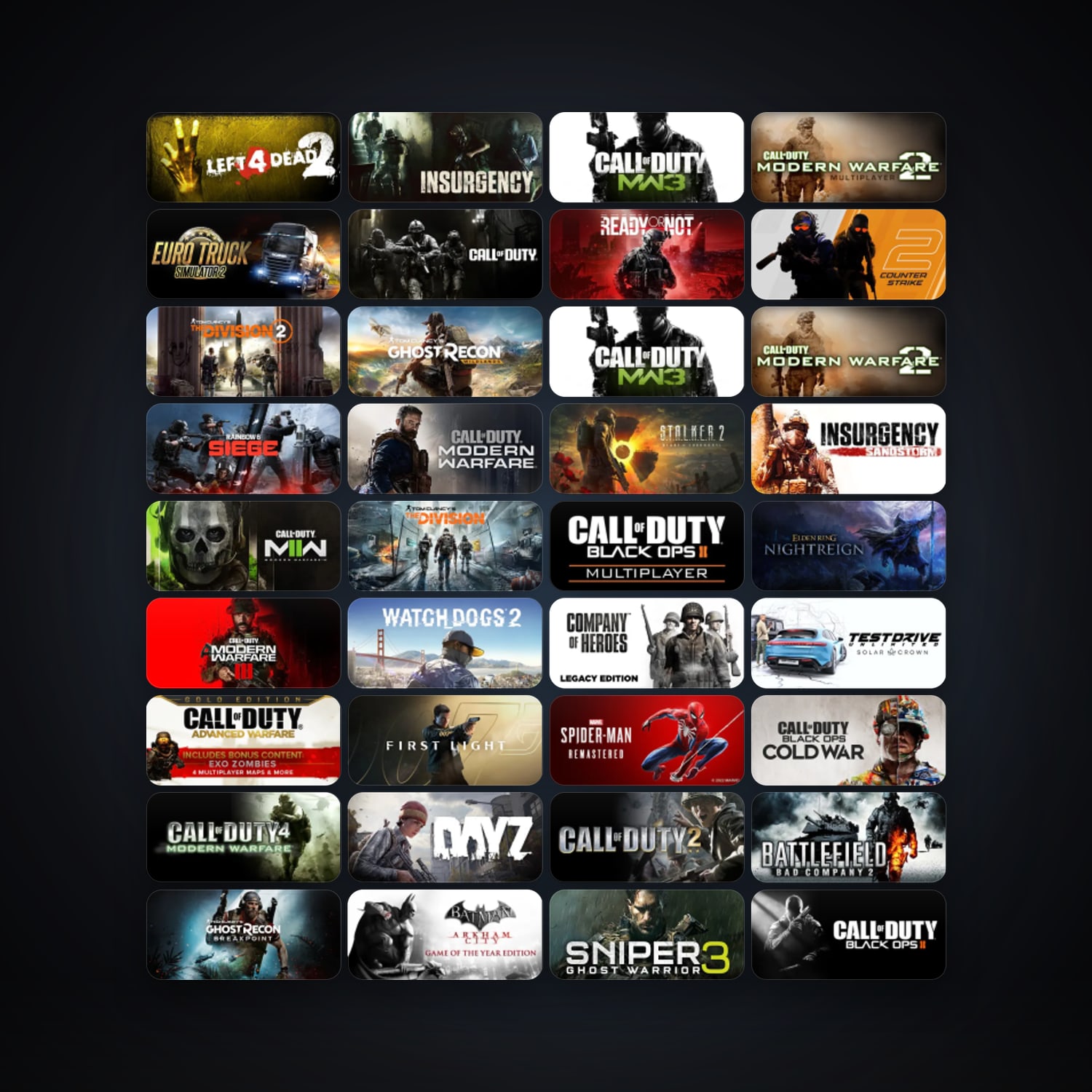 Steam 145 games, Steam 23, clean — HabibiAccounts