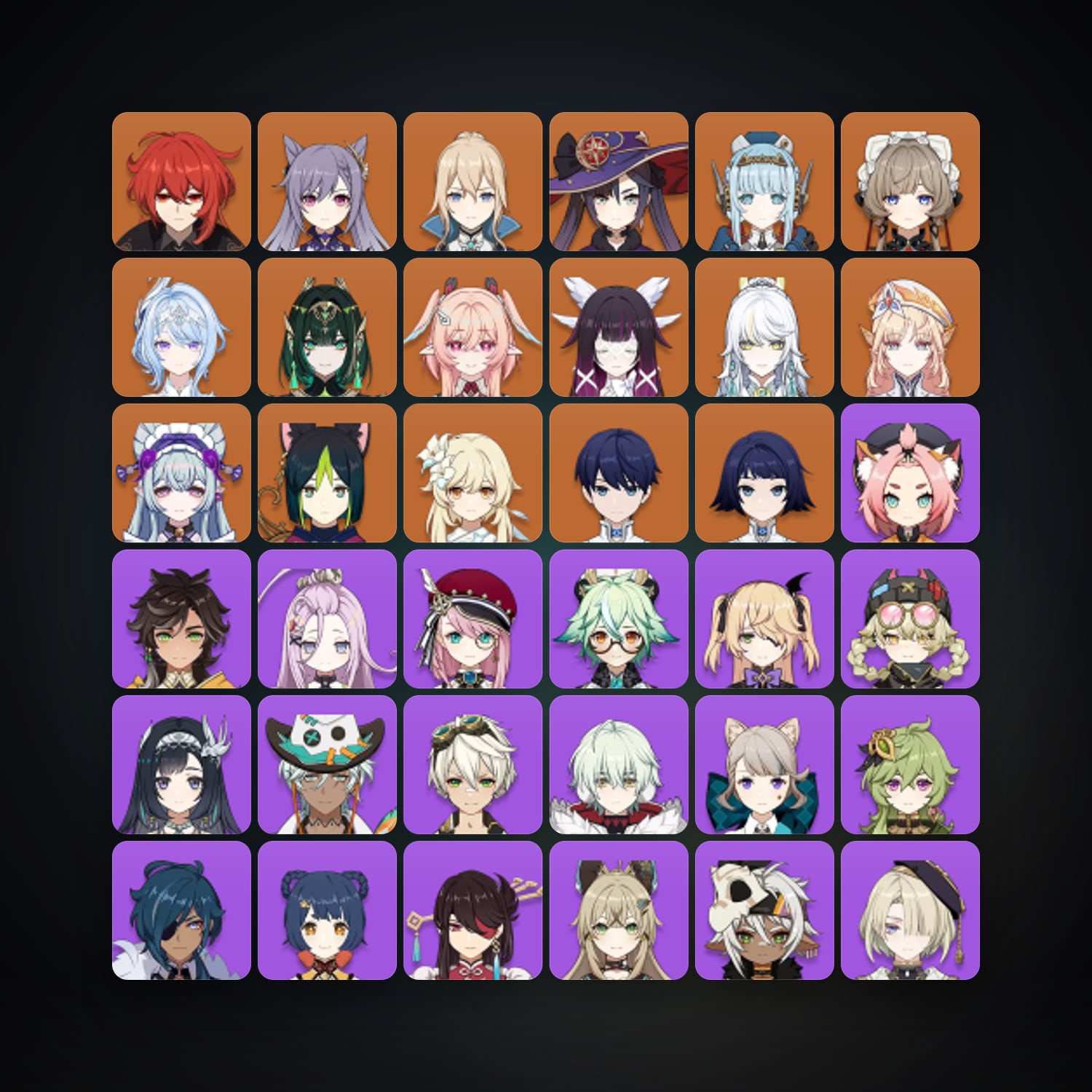 Genshin Impact | AR 58 | 62 Chars | 14× 5★ — Genshin / miHoYo Account · 262712240 — HabibiAccounts