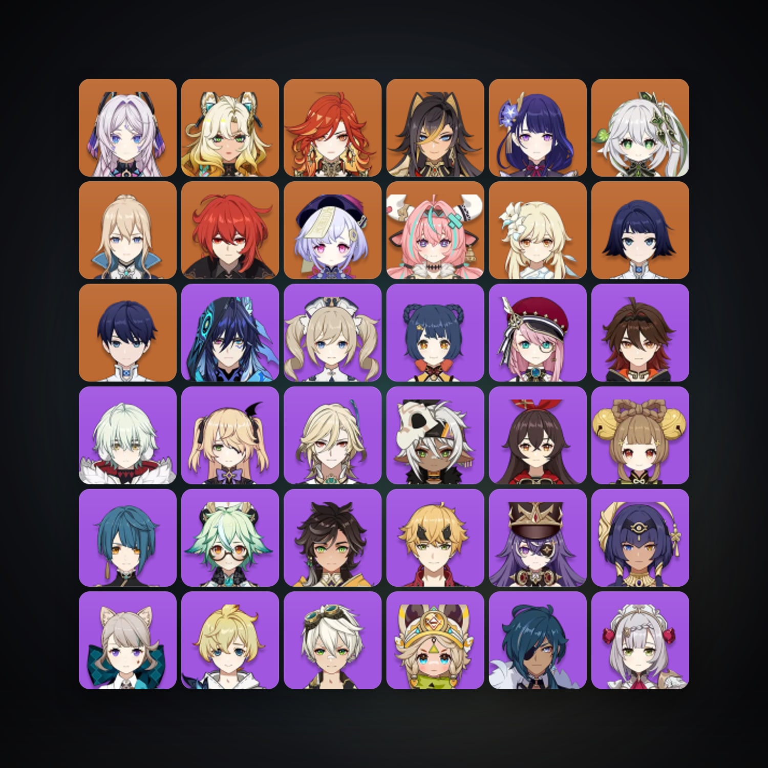 Genshin Impact | AR 56 | 44 Chars | 10× 5★ — Genshin / miHoYo Account — HabibiAccounts