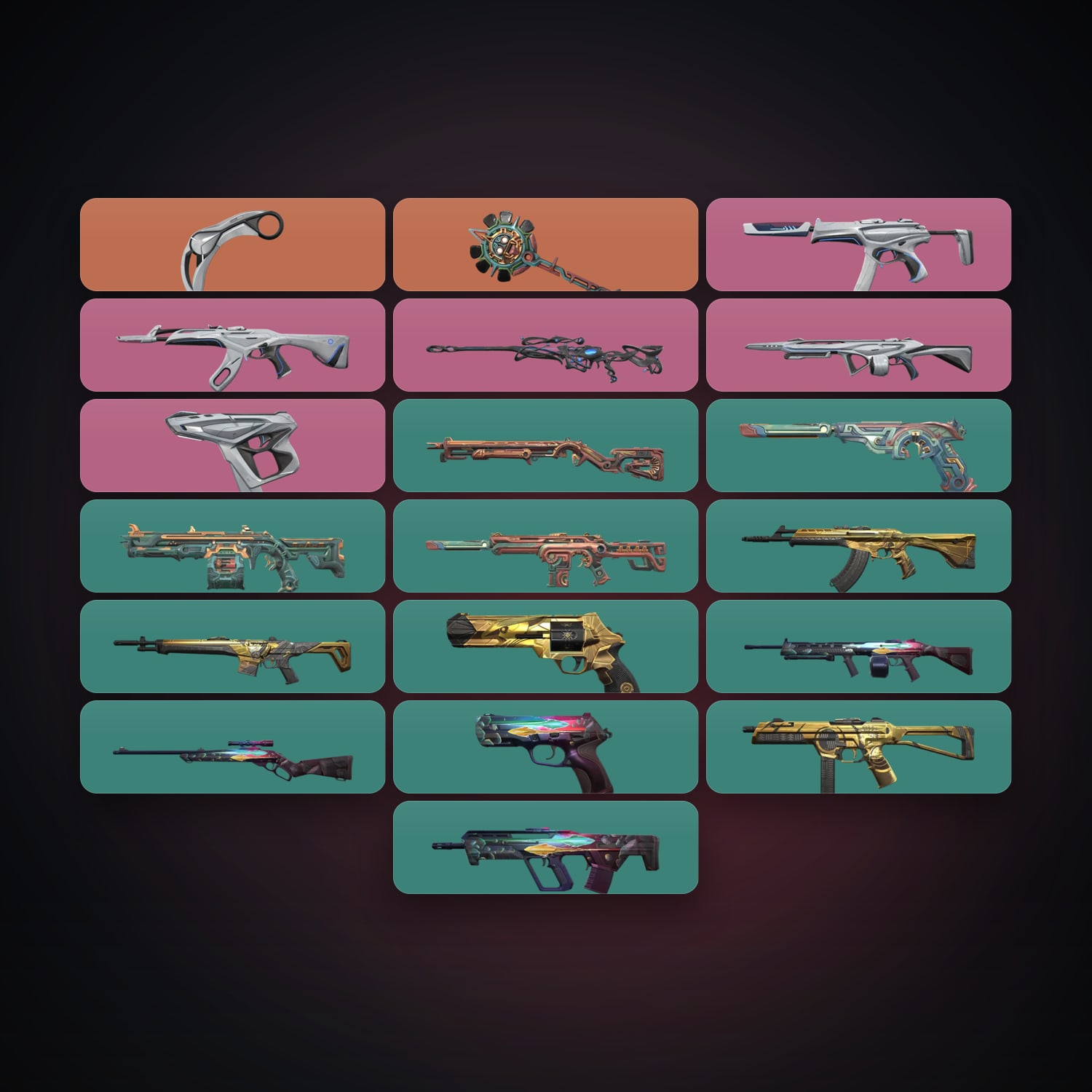 EU Silver 3 locker — 2 knives, 19 skins, lvl 52 — HabibiAccounts