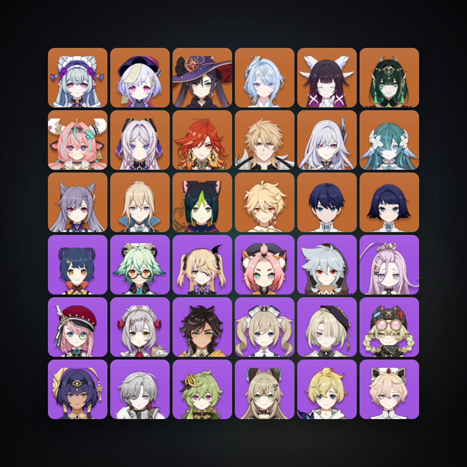 Genshin Impact | AR 58 | 57 Chars | 15× 5★ — HabibiAccounts
