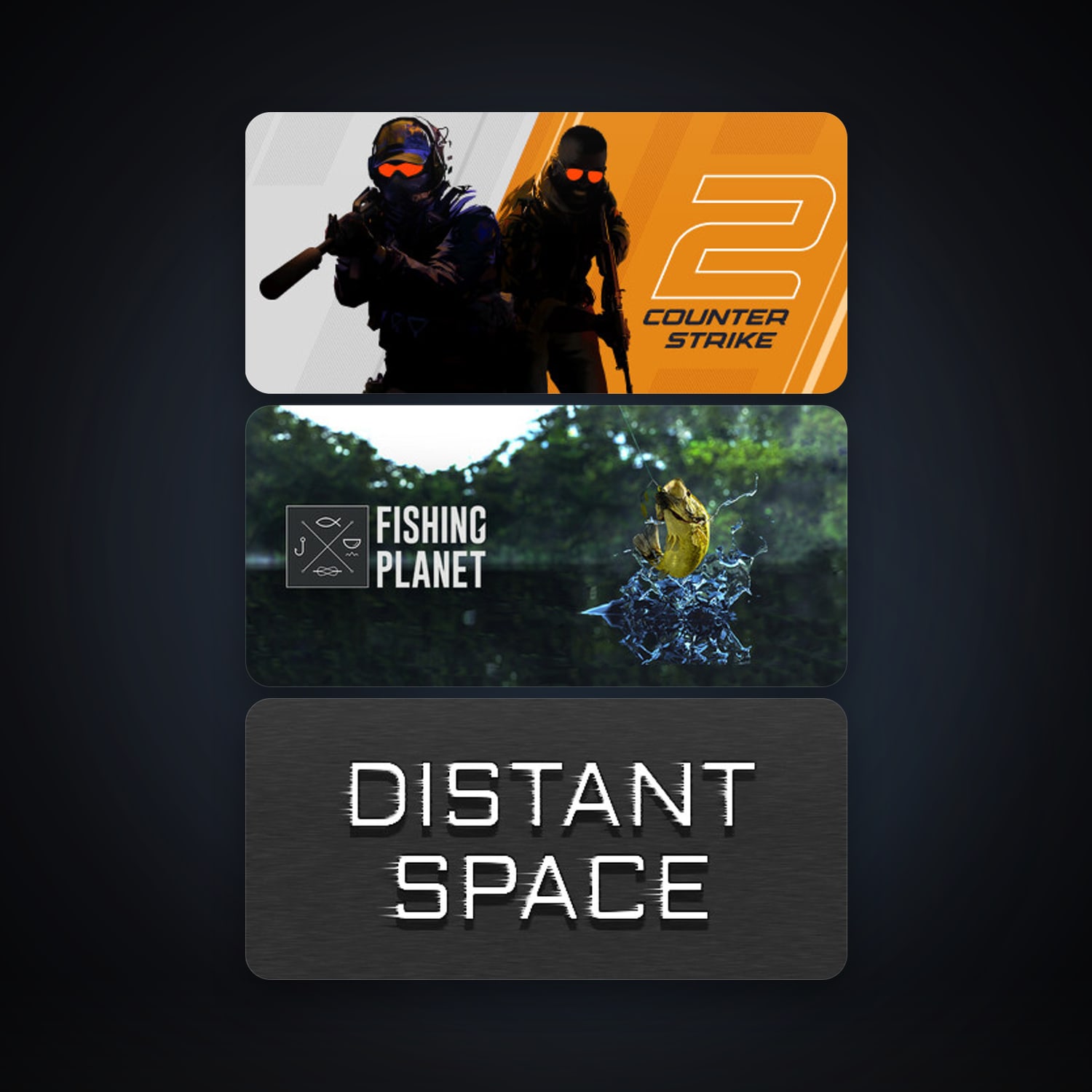 CS2 Prime + Fishing Planet, 8 games, clean — HabibiAccounts