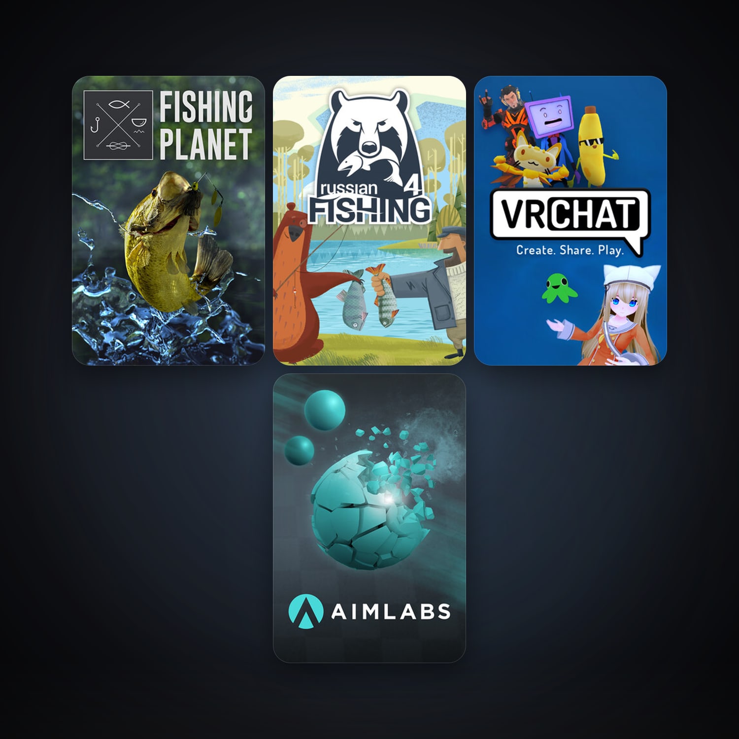 Steam account: Unturned + Fishing Planet, 10 games, clean — HabibiAccounts