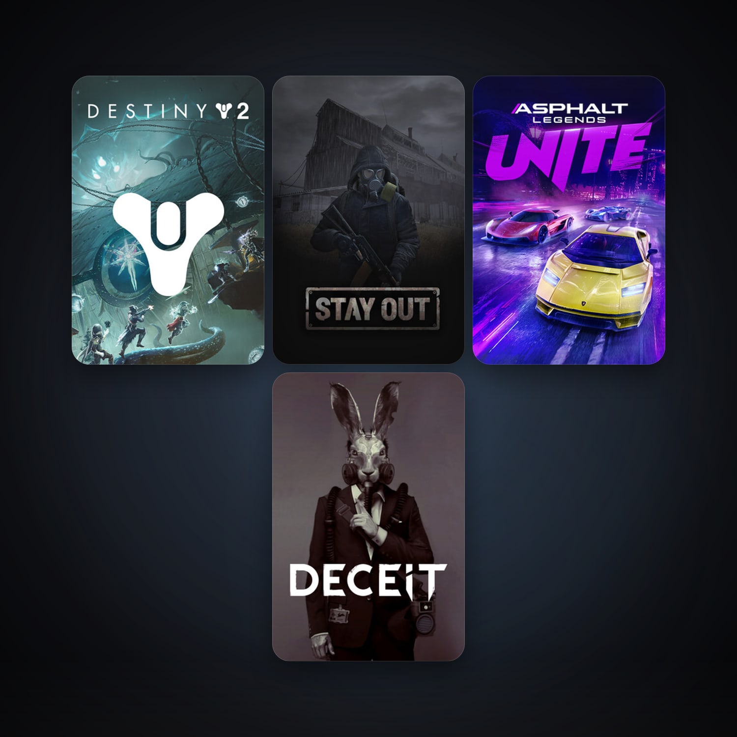 Steam account: Deceit + Destiny 2, 13 games, clean — HabibiAccounts
