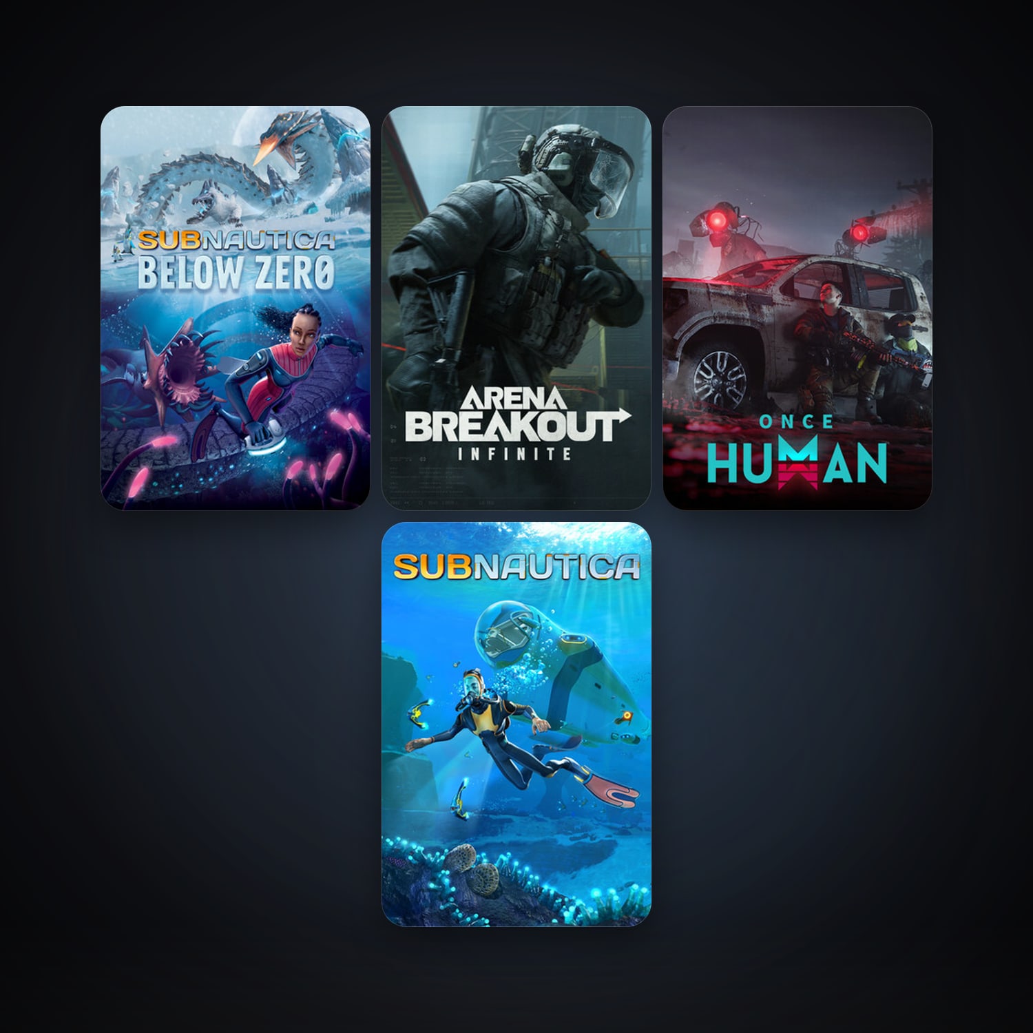 Subnautica + Subnautica: Below Zero, 4 games, clean — HabibiAccounts