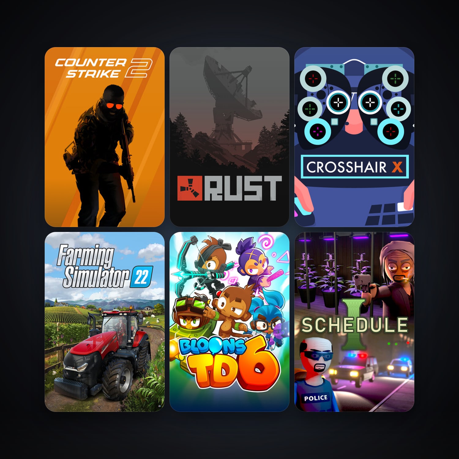 CS2 Prime + Euro Truck Simulator 2, 20 games, clean — HabibiAccounts