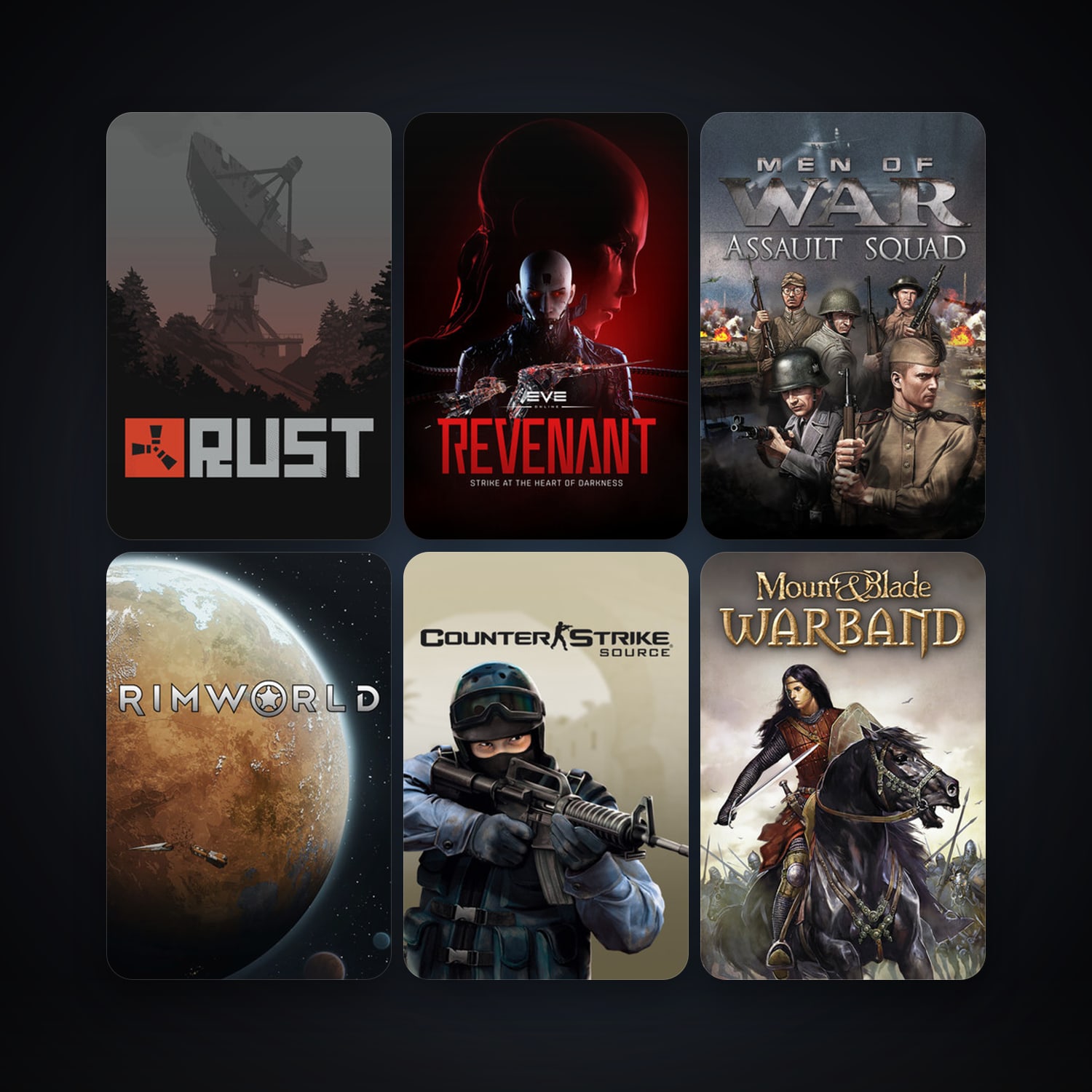 Counter-Strike: Source + EVE Online, 476 games, Steam 18, clean — HabibiAccounts