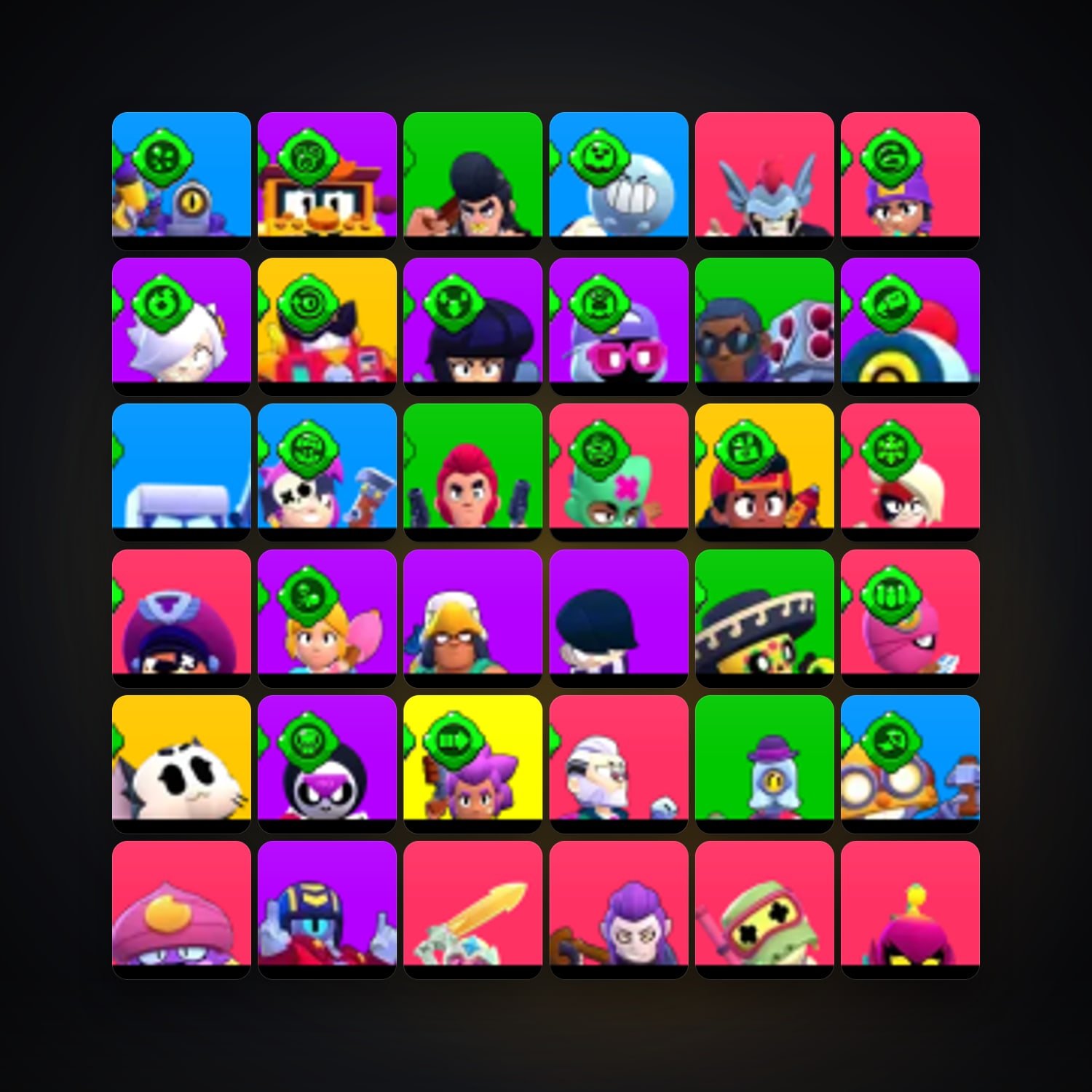 84 Brawlers | 34.4K Trophies — Supercell Account — HabibiAccounts