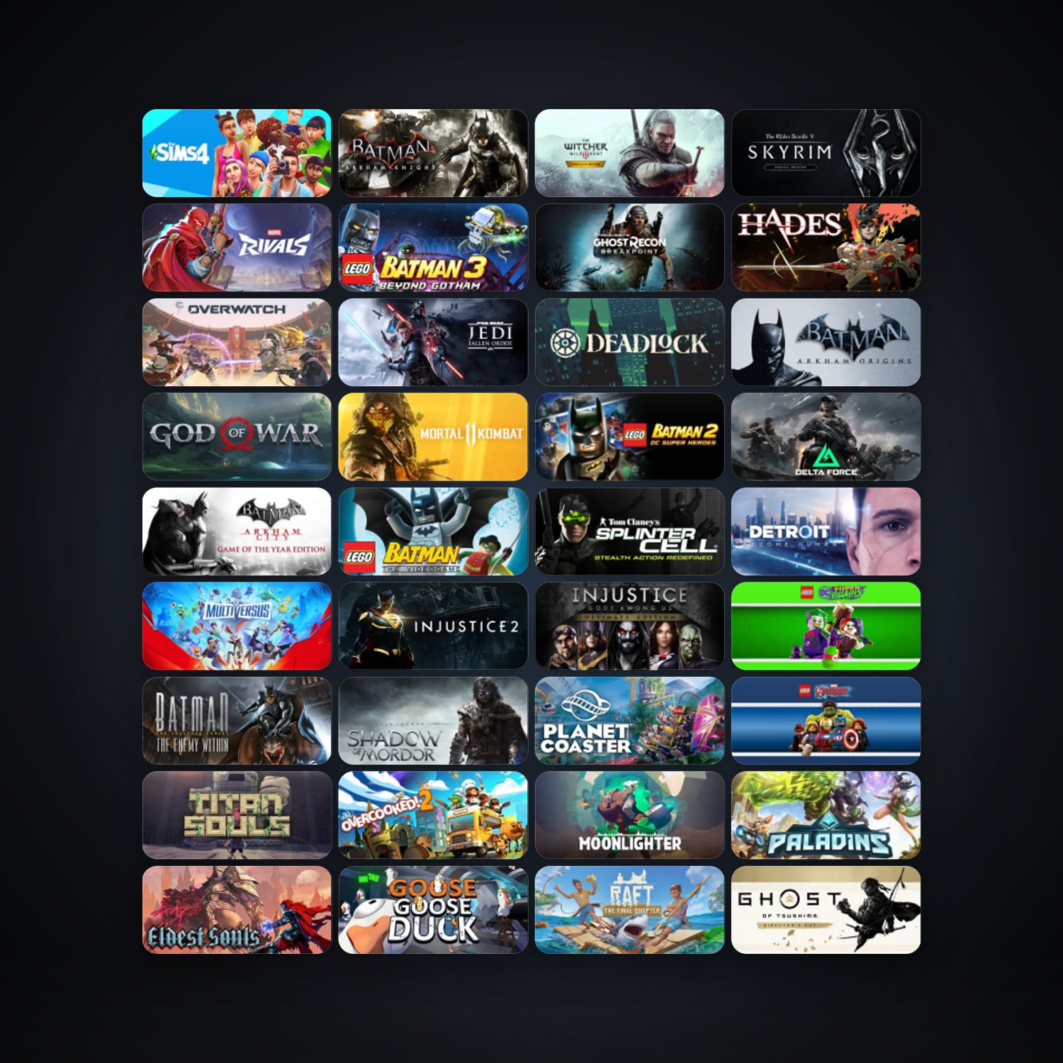 Steam 102 games, Steam 12, clean — HabibiAccounts