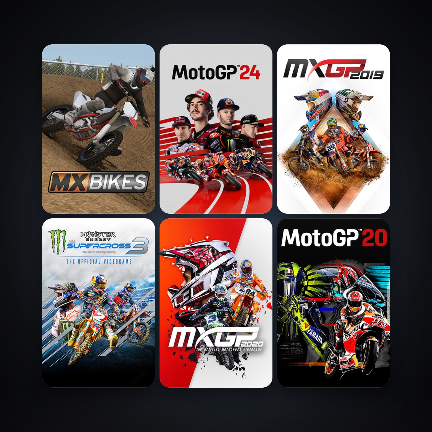 MX Bikes + World War 3, 13 games, clean — HabibiAccounts