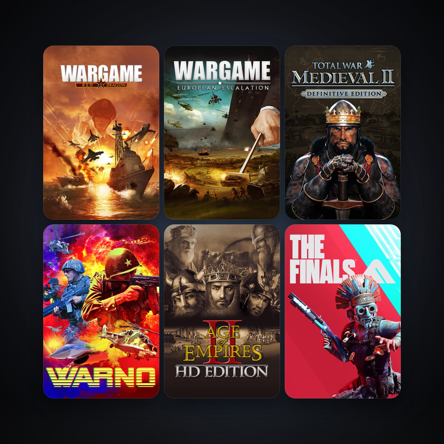 Medieval II: Total War + Wargame: European Escalation, 13 games, clean — HabibiAccounts