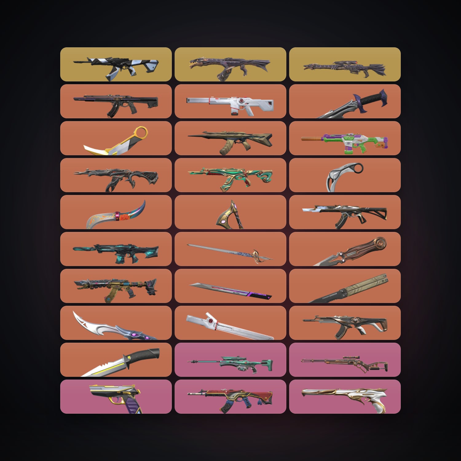 BR Diamond 3 locker — 12 knives, 151 skins, lvl 503 — HabibiAccounts