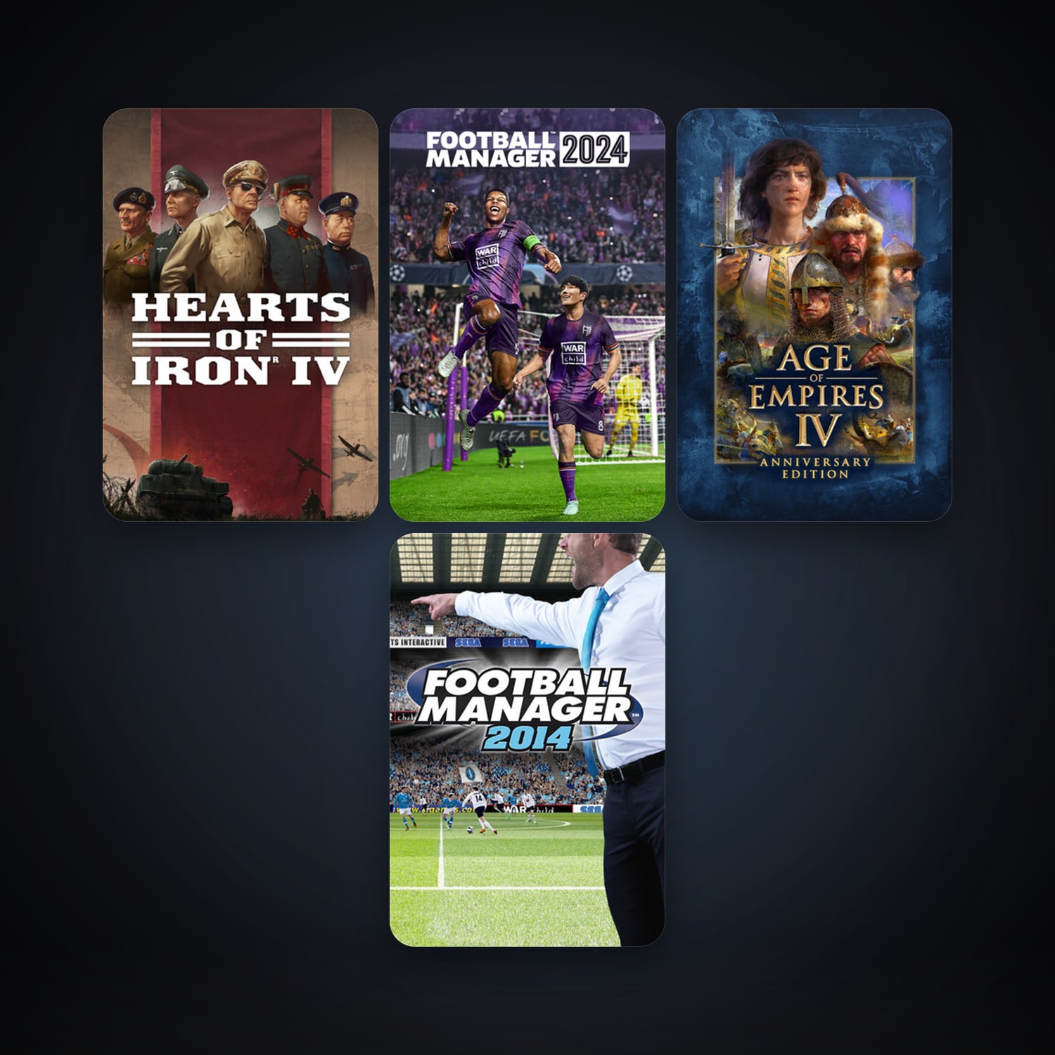 Free CS2 (No Prime) + Football Manager 2014, 15 games, clean — HabibiAccounts