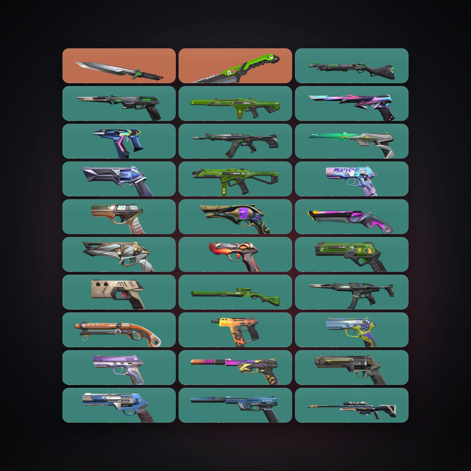 AP Gold 3 locker — 2 knives, 66 skins, lvl 639 — HabibiAccounts