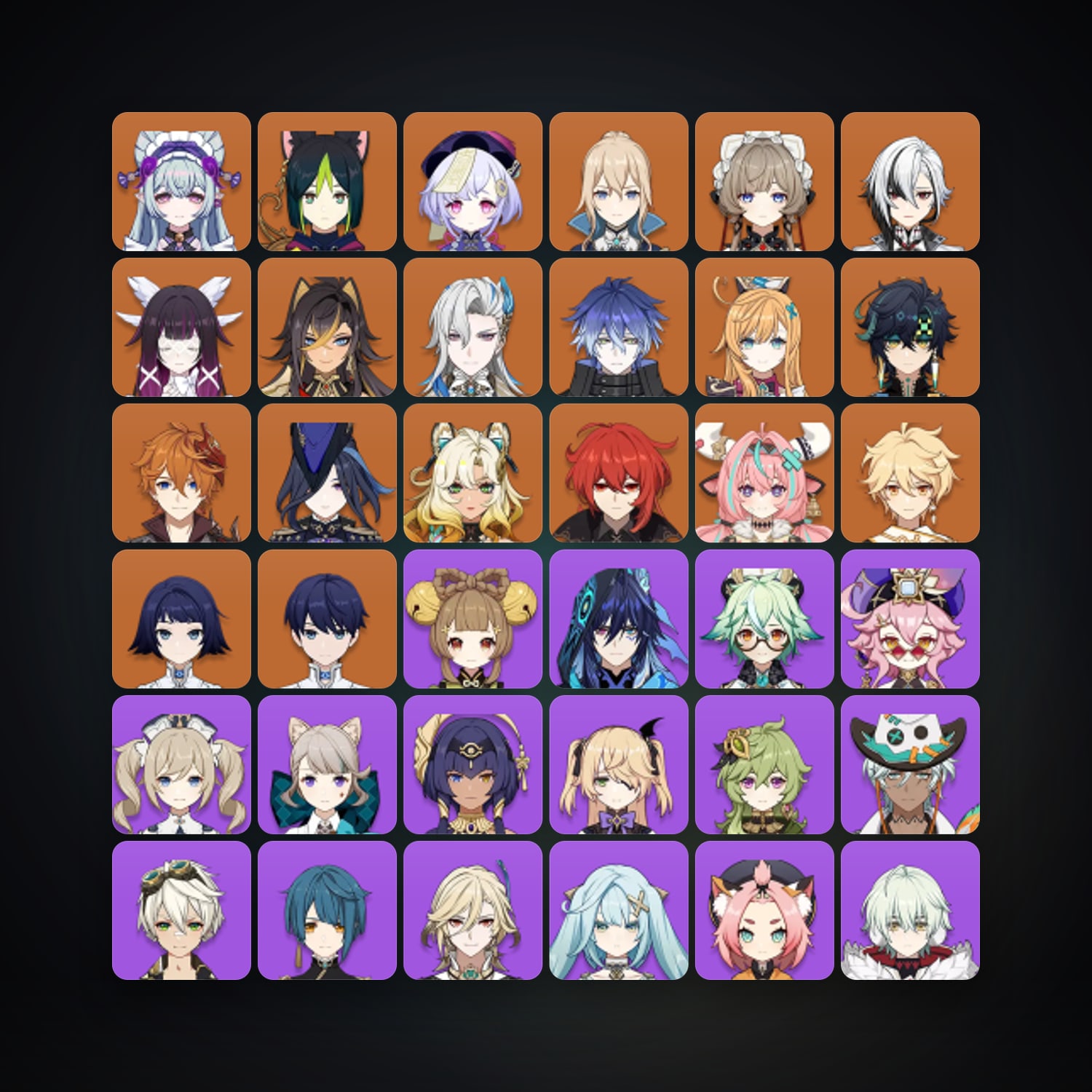 Genshin Impact | AR 57 | 70 Chars | 17× 5★ — HabibiAccounts