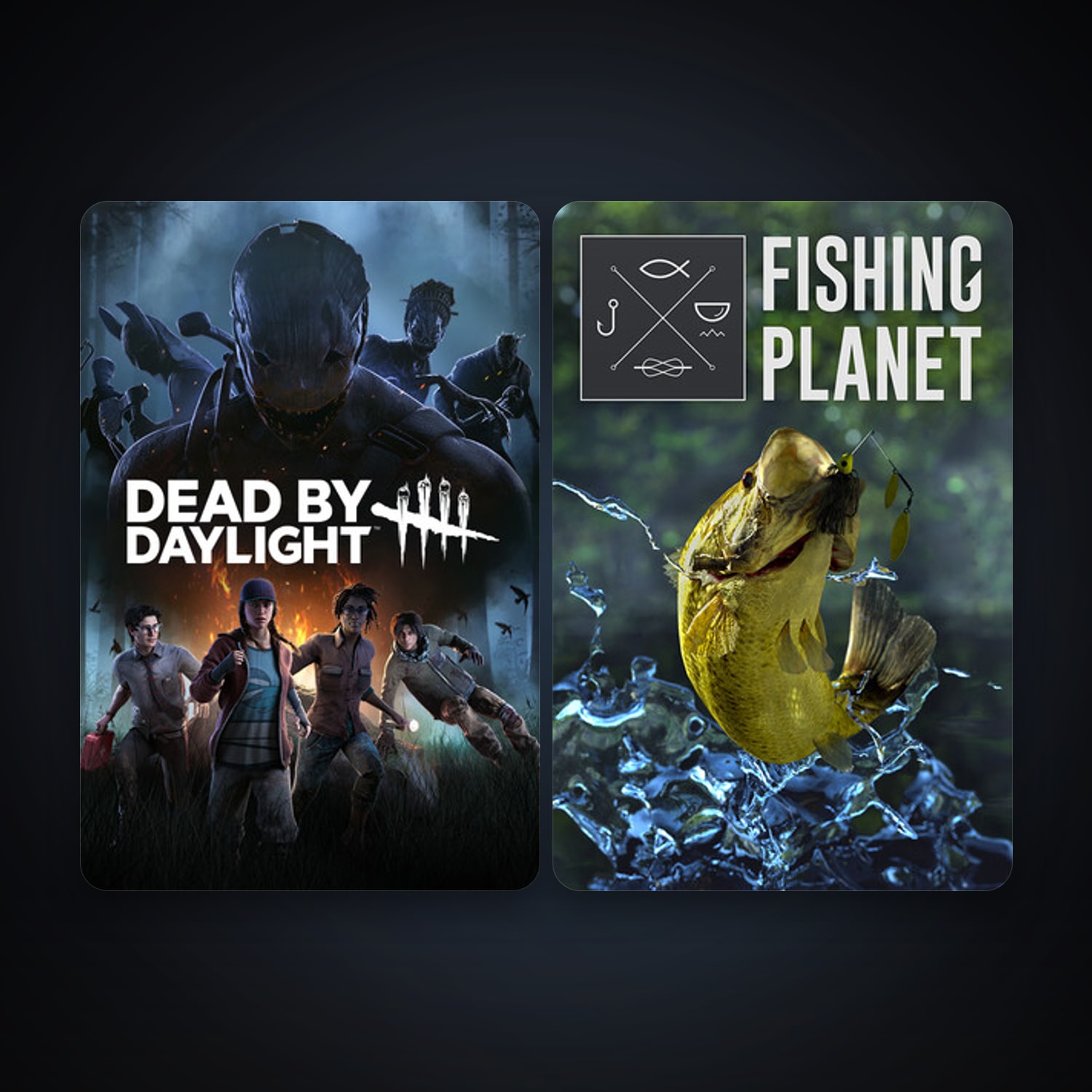Steam account: Fishing Planet + Dead by Daylight, 2 games, clean — HabibiAccounts