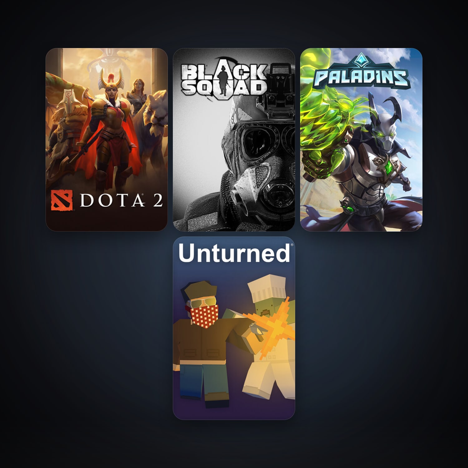 Dota 2 + Free CS2 (No Prime), 6 games, clean — HabibiAccounts
