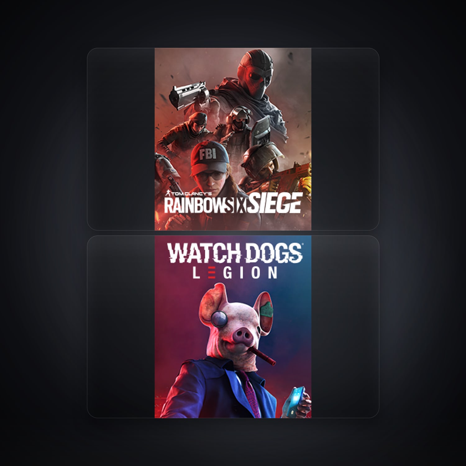 Ubisoft Tom Clancy's Rainbow Six Siege + Watch Dogs: Legion — FR — HabibiAccounts