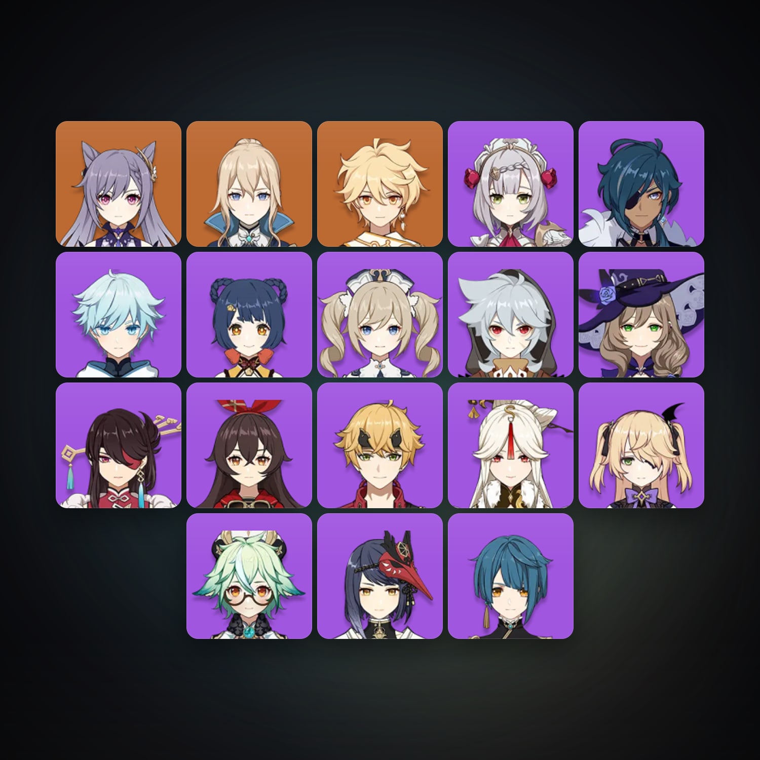 Genshin Impact | AR 25 | 18 Chars | 2× 5★ — HabibiAccounts