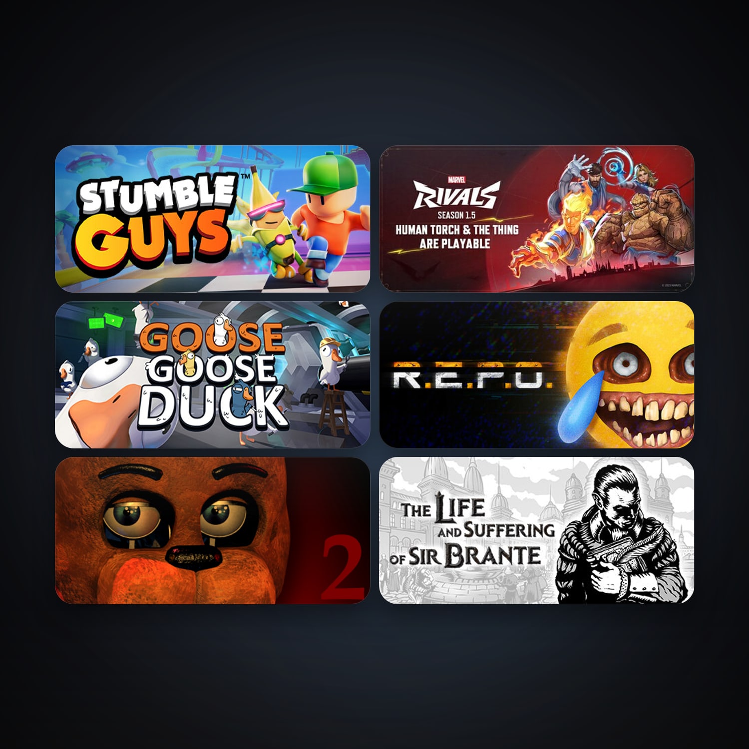 Free CS2 (No Prime) + Five Nights at Freddy's 2, 12 games, clean — HabibiAccounts