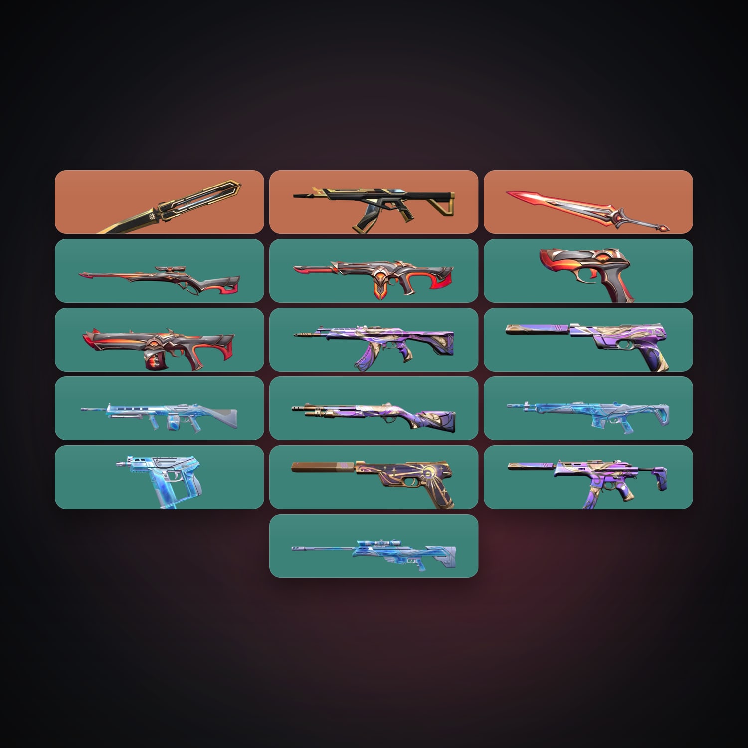 EU Silver 2 locker — 2 knives, 16 skins, lvl 84 — HabibiAccounts