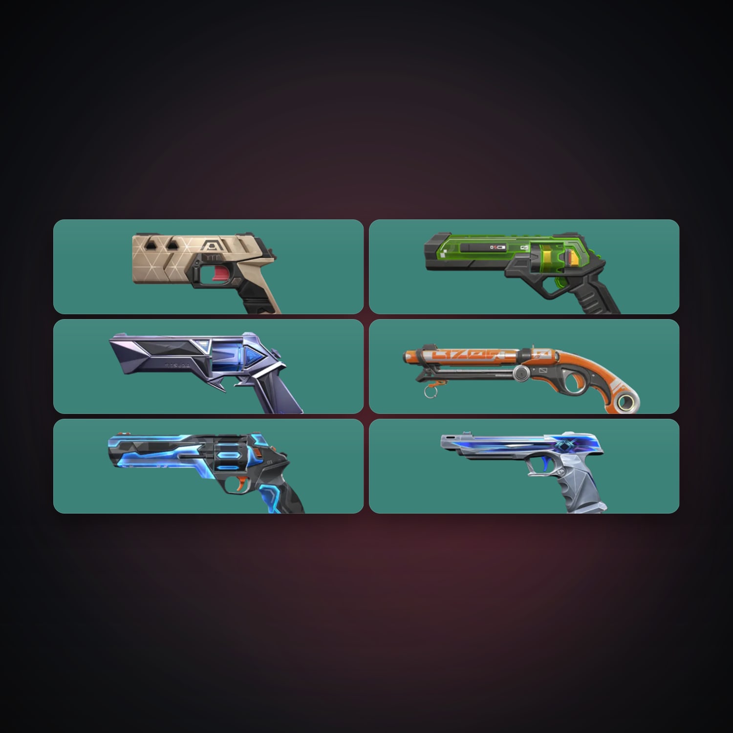 AP Gold 2 locker — 6 skins, lvl 133 — HabibiAccounts