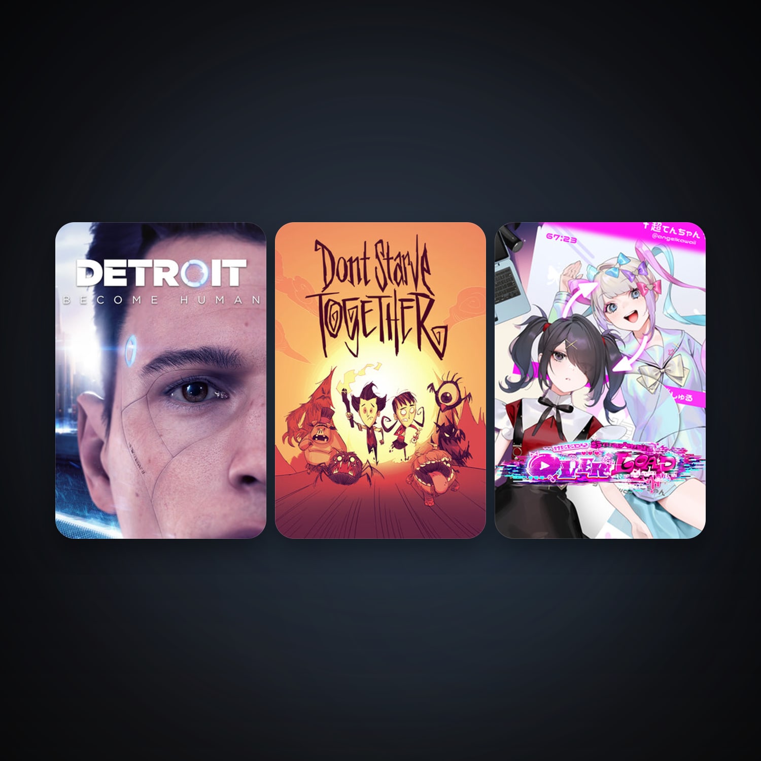 Don't Starve Together + Detroit: Become Human, 7 games, clean — HabibiAccounts