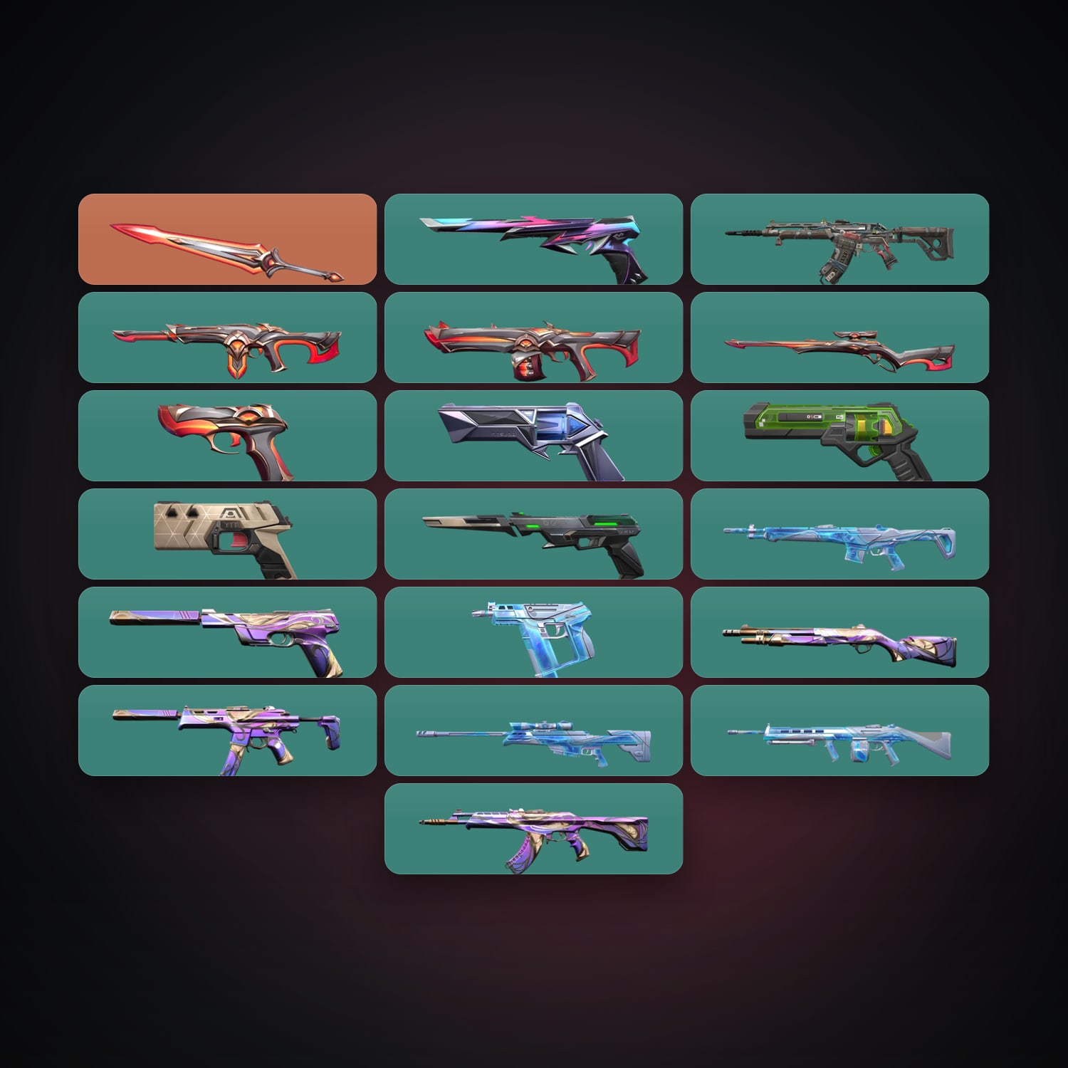 EU Silver 3 locker — 1 knives, 19 skins, lvl 119 — HabibiAccounts