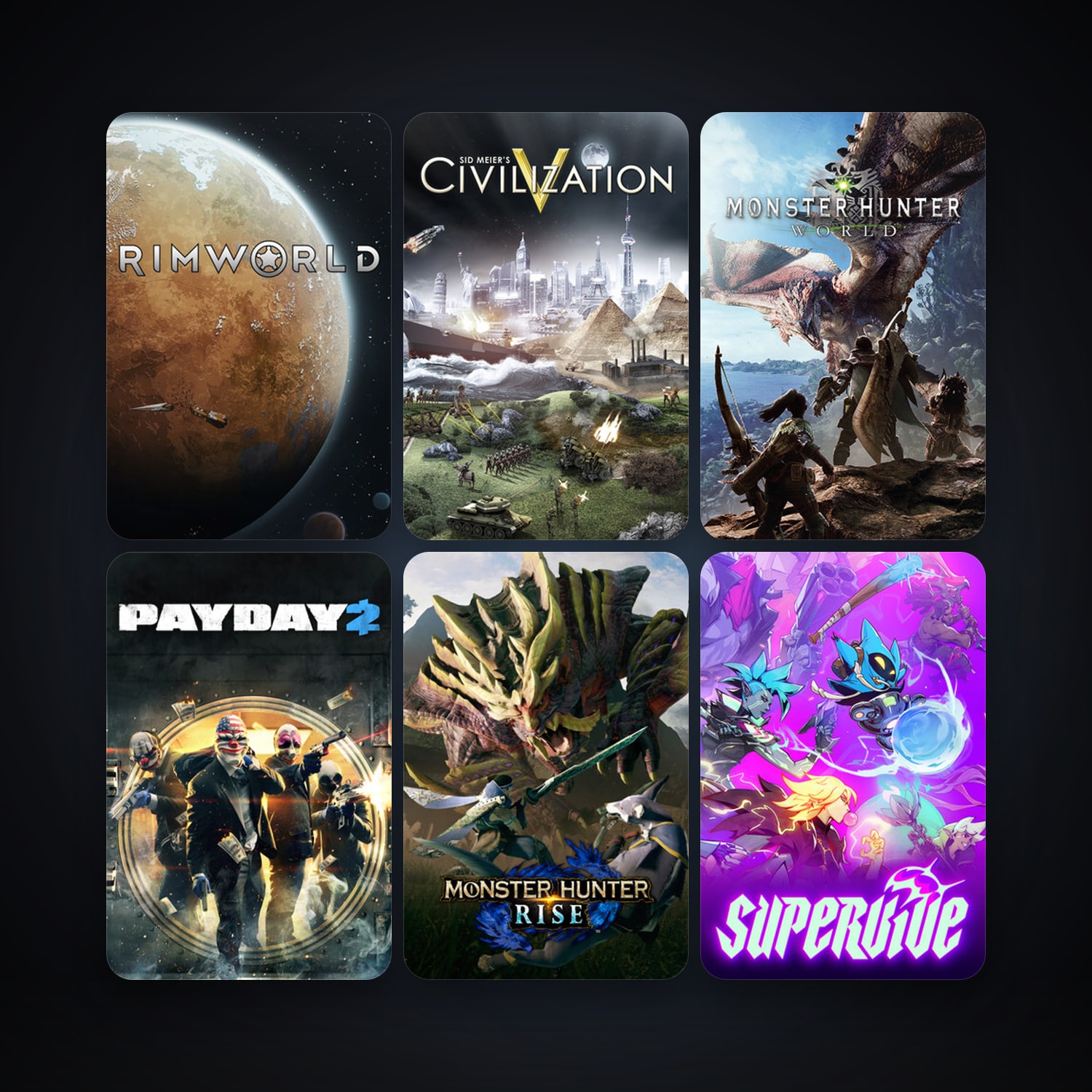 Sid Meier's Civilization V + PAYDAY 2, 138 games, Steam 11, clean — HabibiAccounts